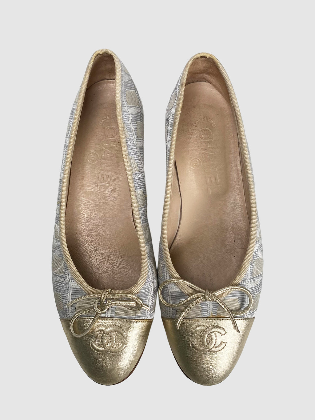 Interlocking CC Ballerina Flats - Size 37.5