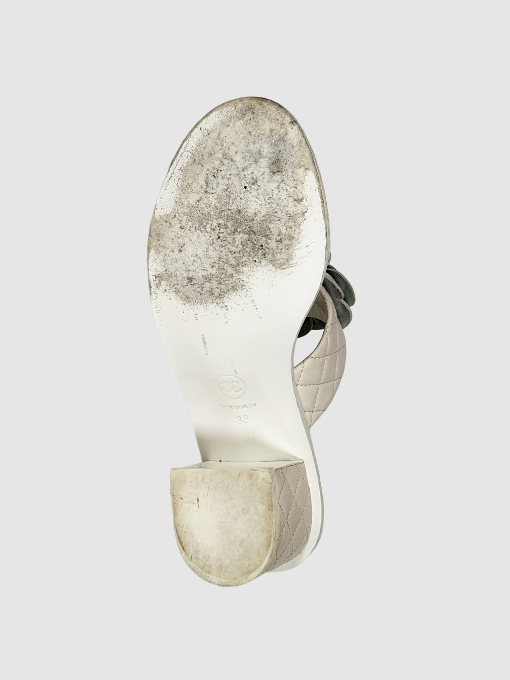 Camelia Block Heel Sandals - Size 38