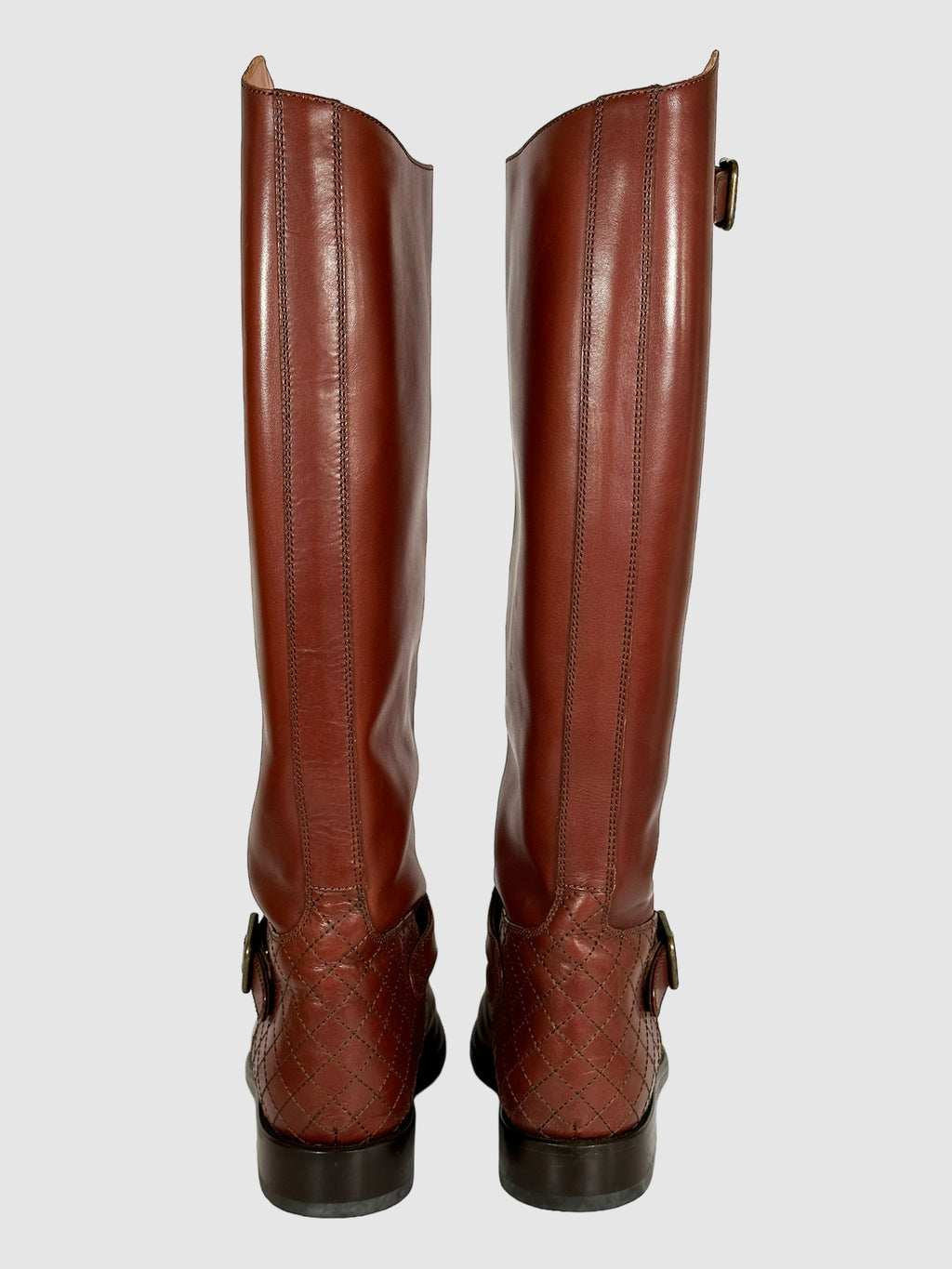 Interlocking CC Logo Riding Boots - Size 39.5
