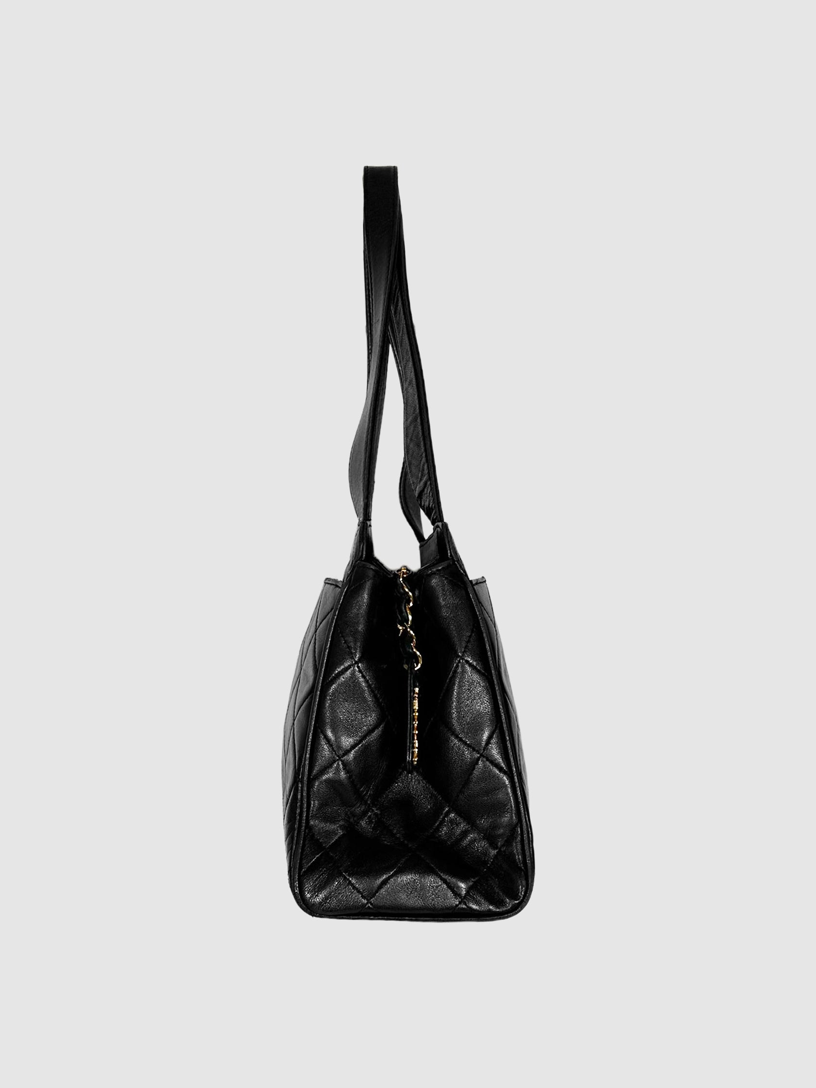 1997 Diamond-Quilted CC Stitch Mini Tote Bag