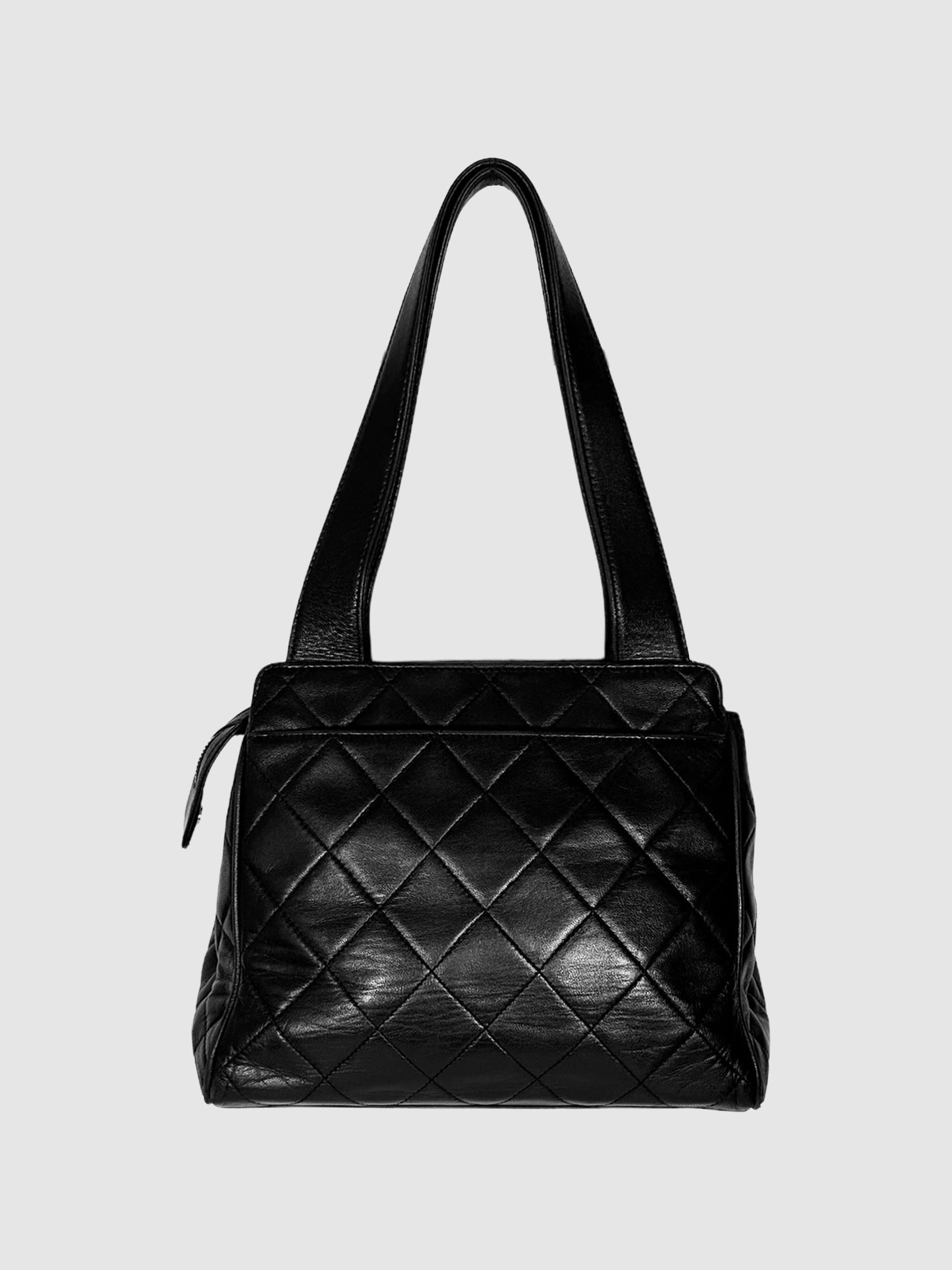 1997 Diamond-Quilted CC Stitch Mini Tote Bag