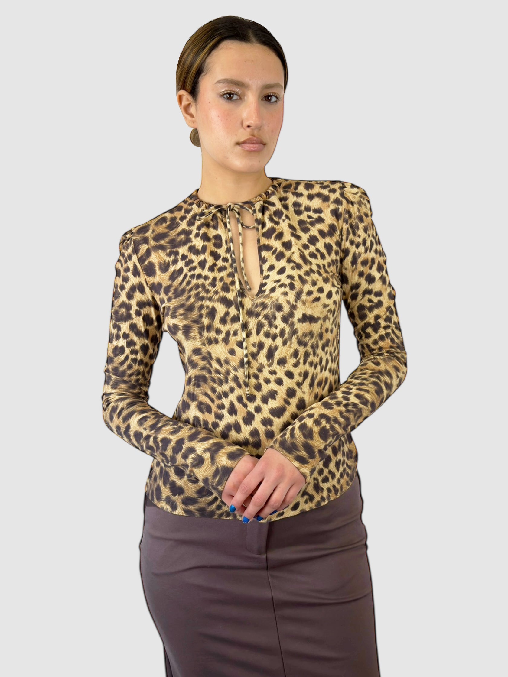 Animal Print Top
