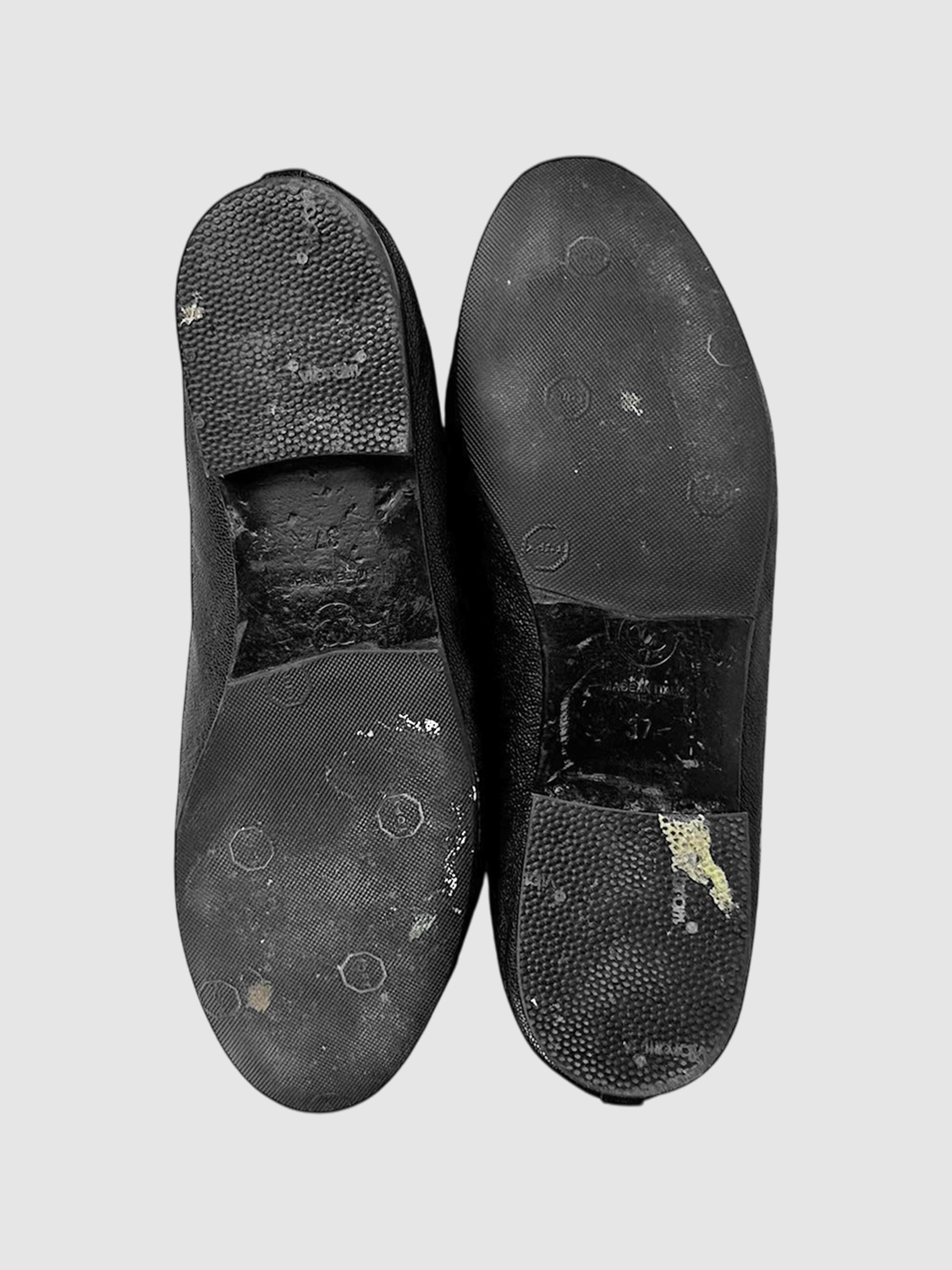 CC Cap Toe Flats - Size 37