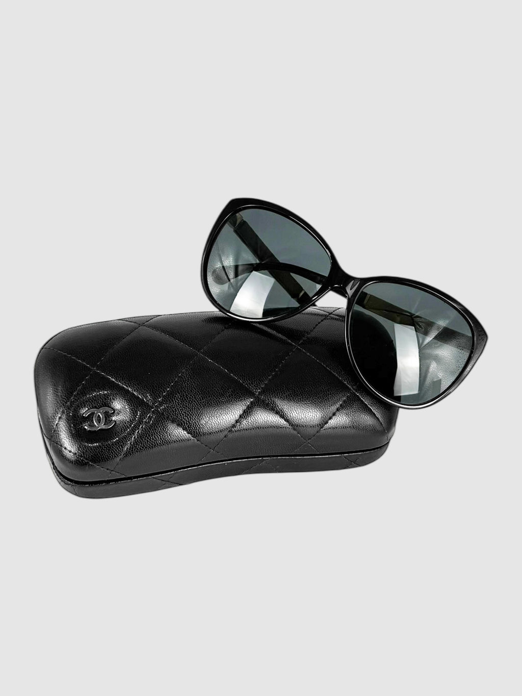 Leather Arm Sunglasses
