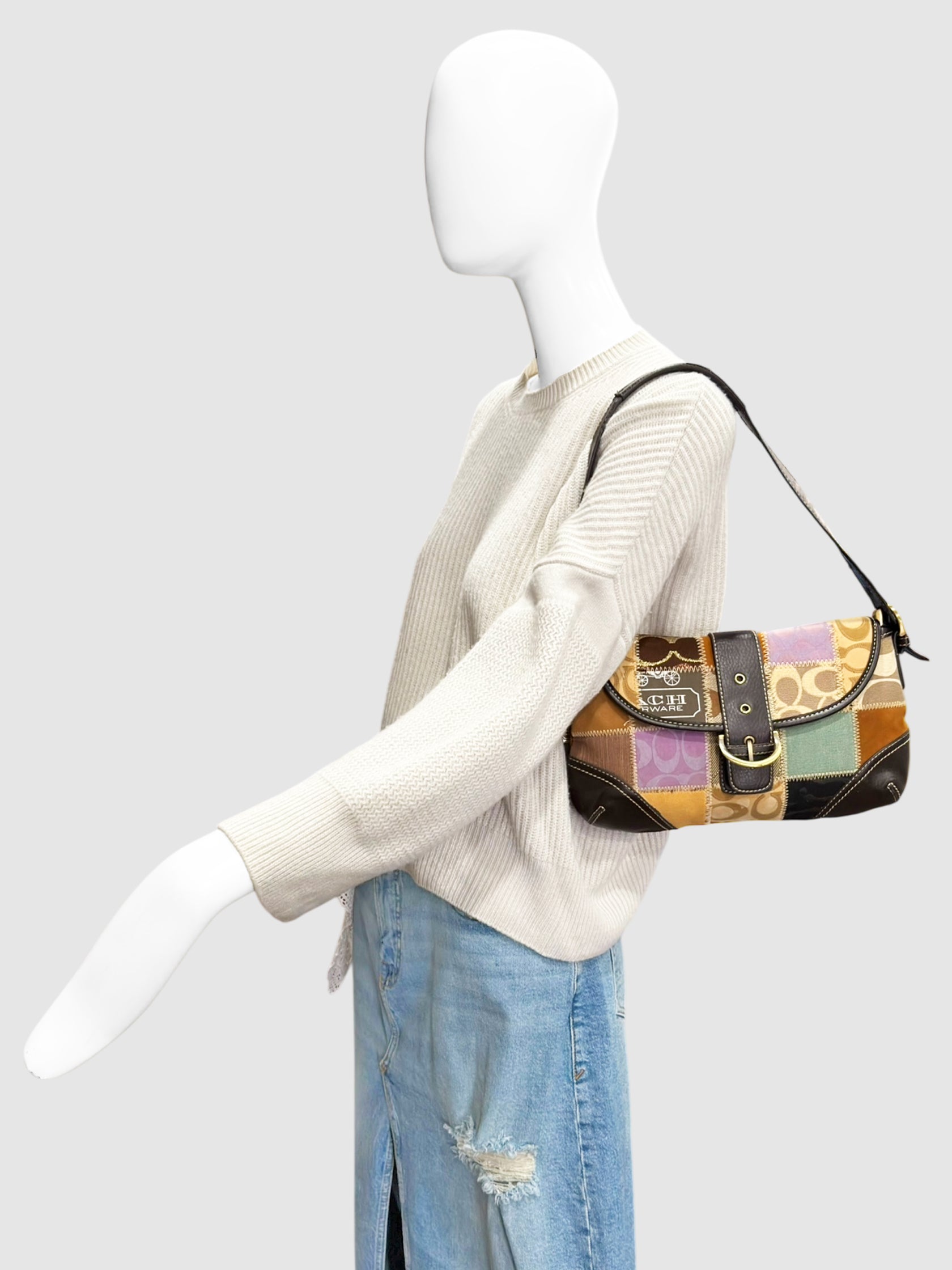 Patchwork Shoulder Bag