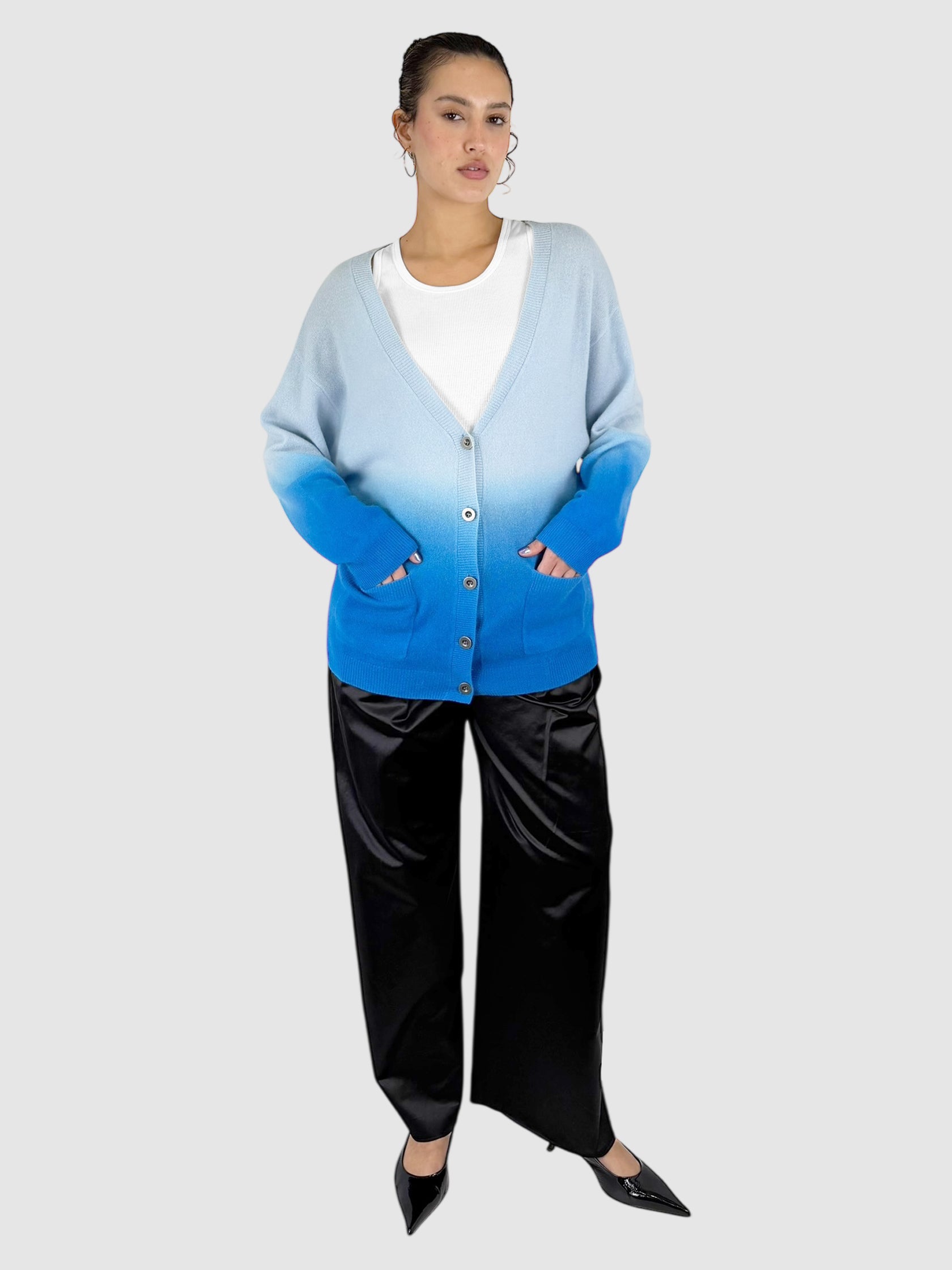 Cashmere Ombré Cardigan