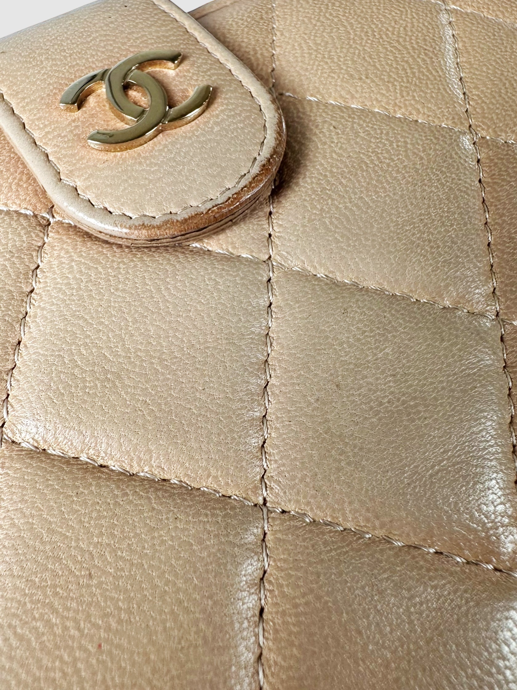 Quilted CC Bifold Wallet