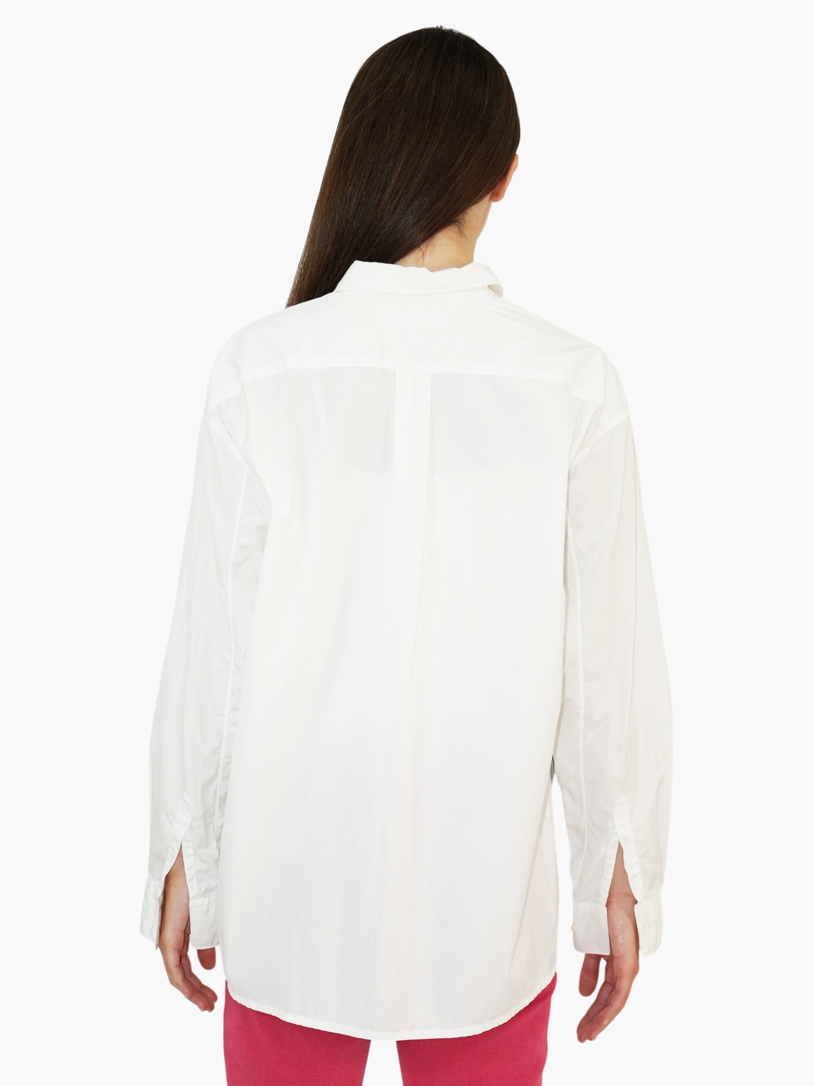 Pinstripe Button-Up Top