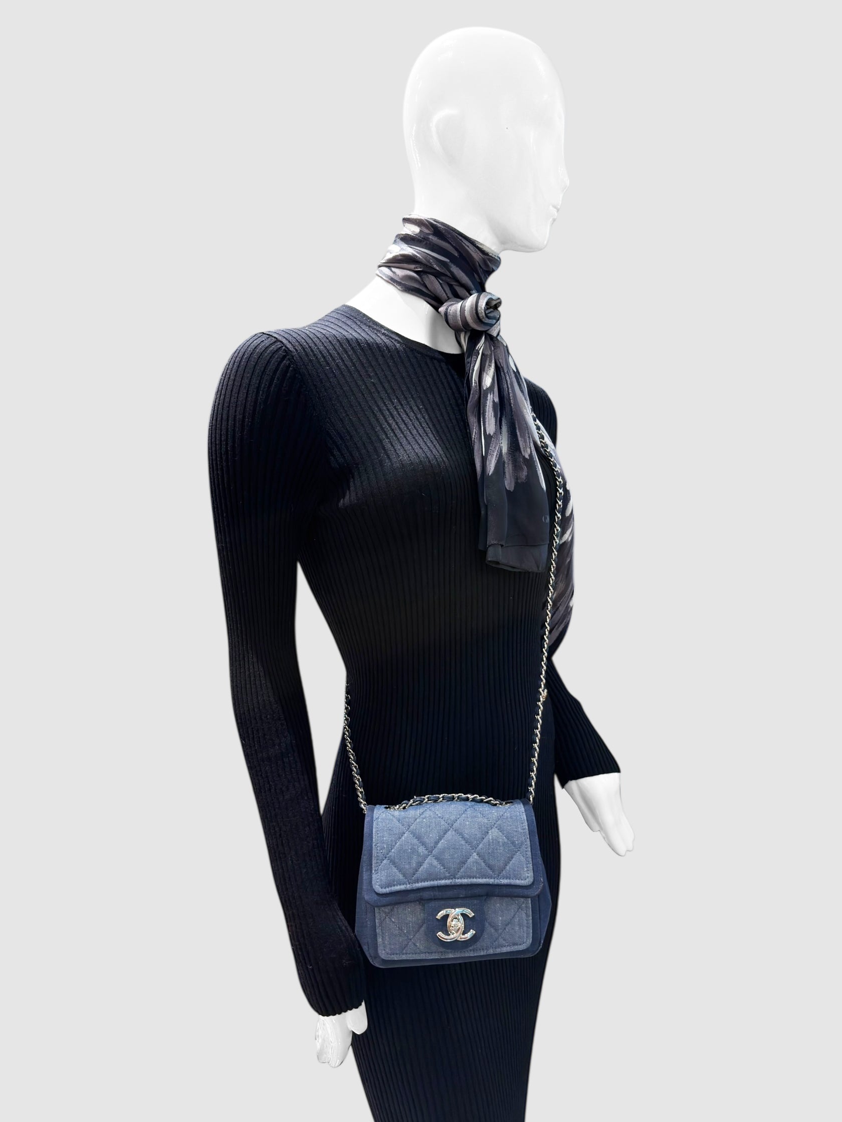 Mini Medallion Flap Bag