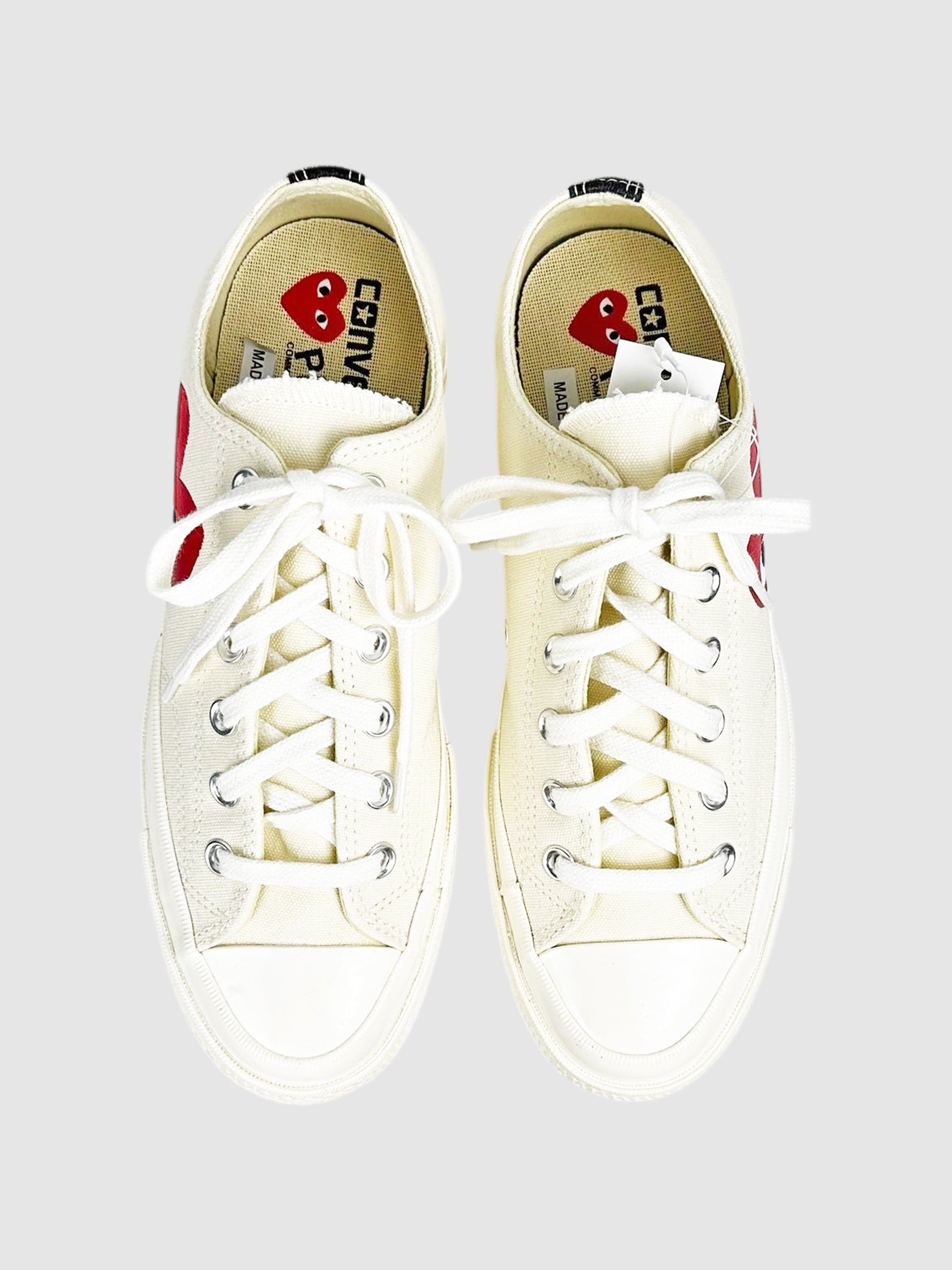 Canvas Printed Low-Top Sneakers