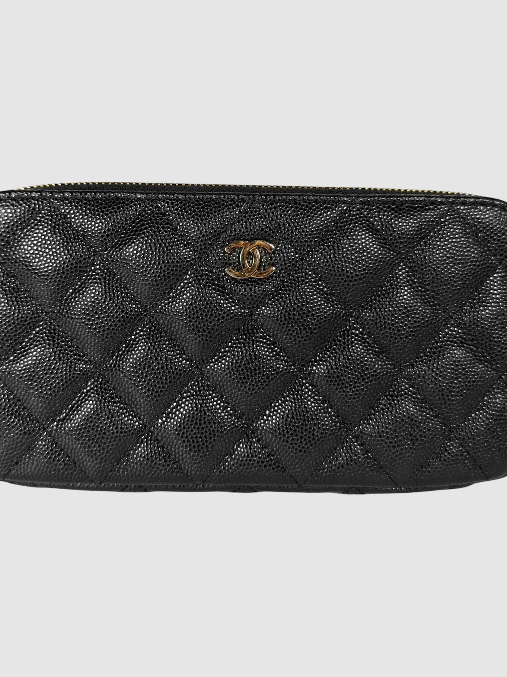 Double Zip Chain Clutch