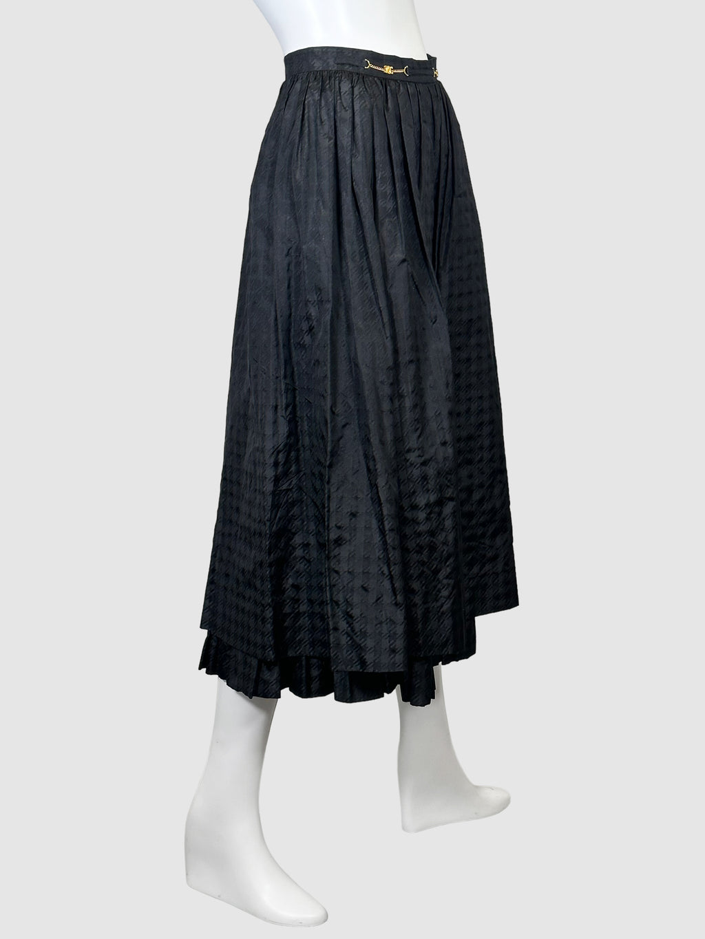 Vintage Knee-Length Skirt - Size 36