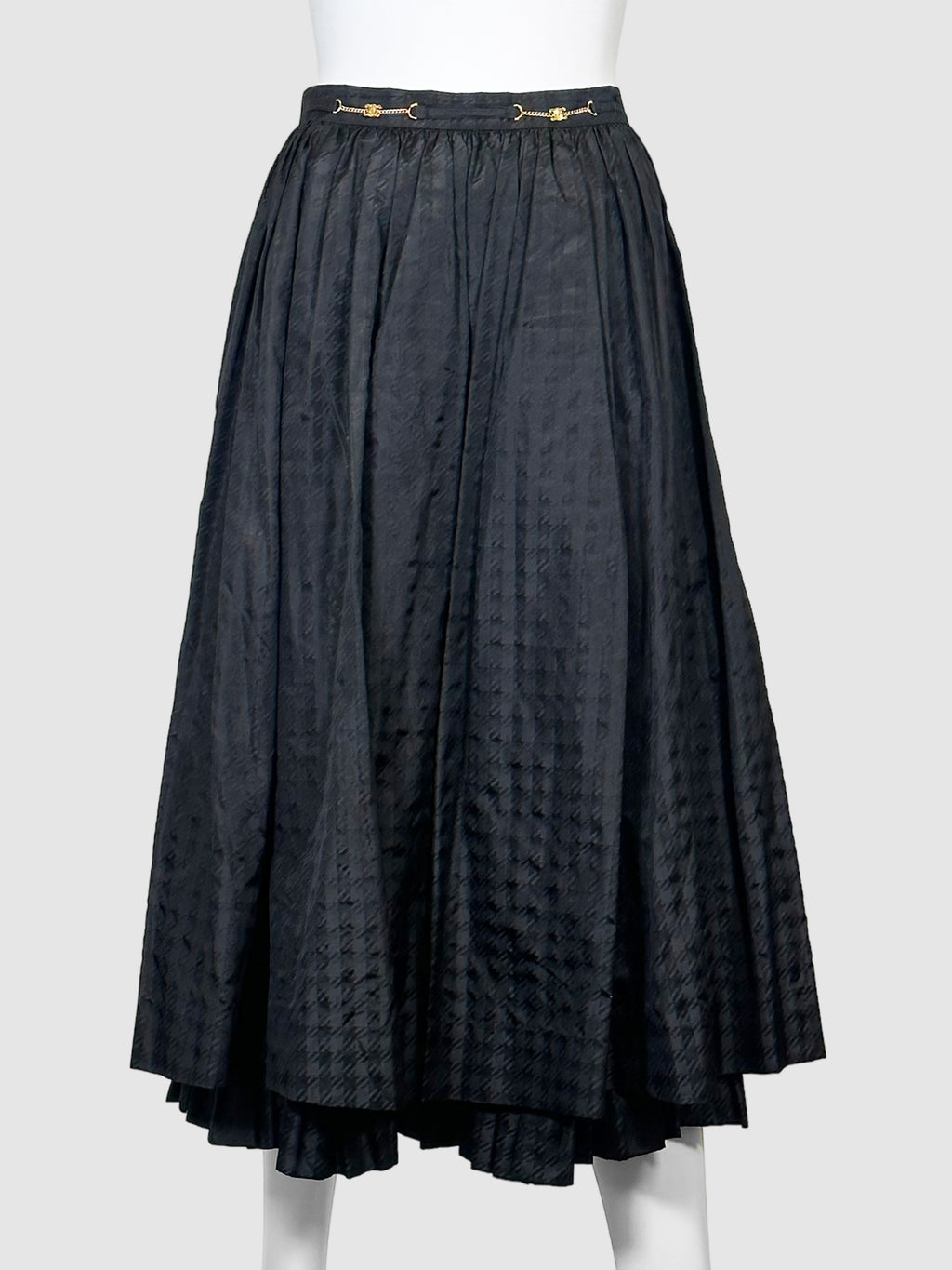Vintage Knee-Length Skirt - Size 36