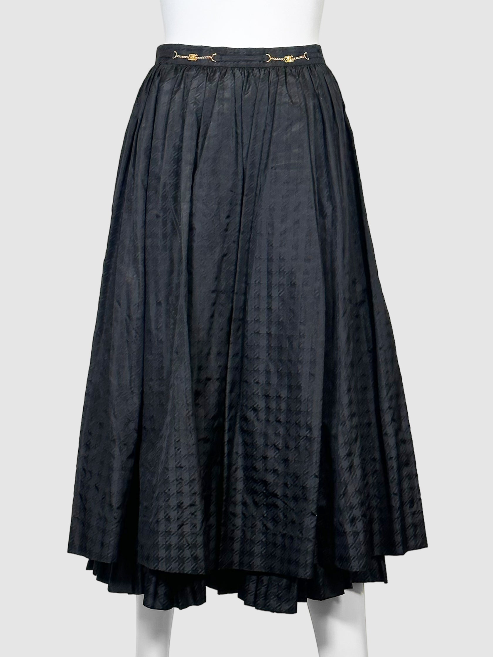 Vintage Knee-Length Skirt - Size 36