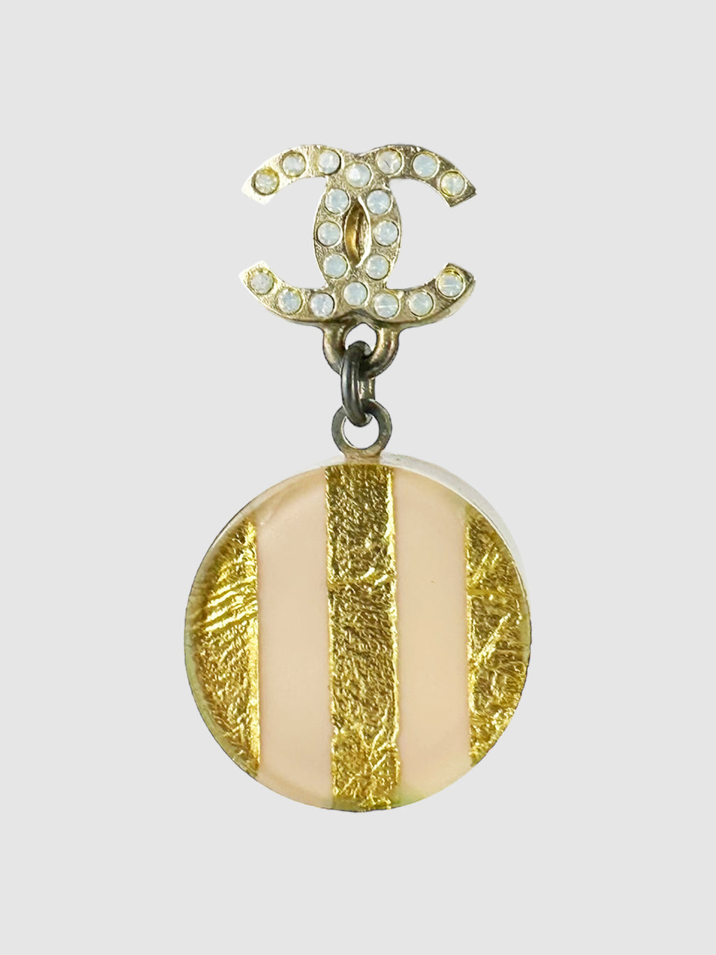 2013 CC Striped Earrings