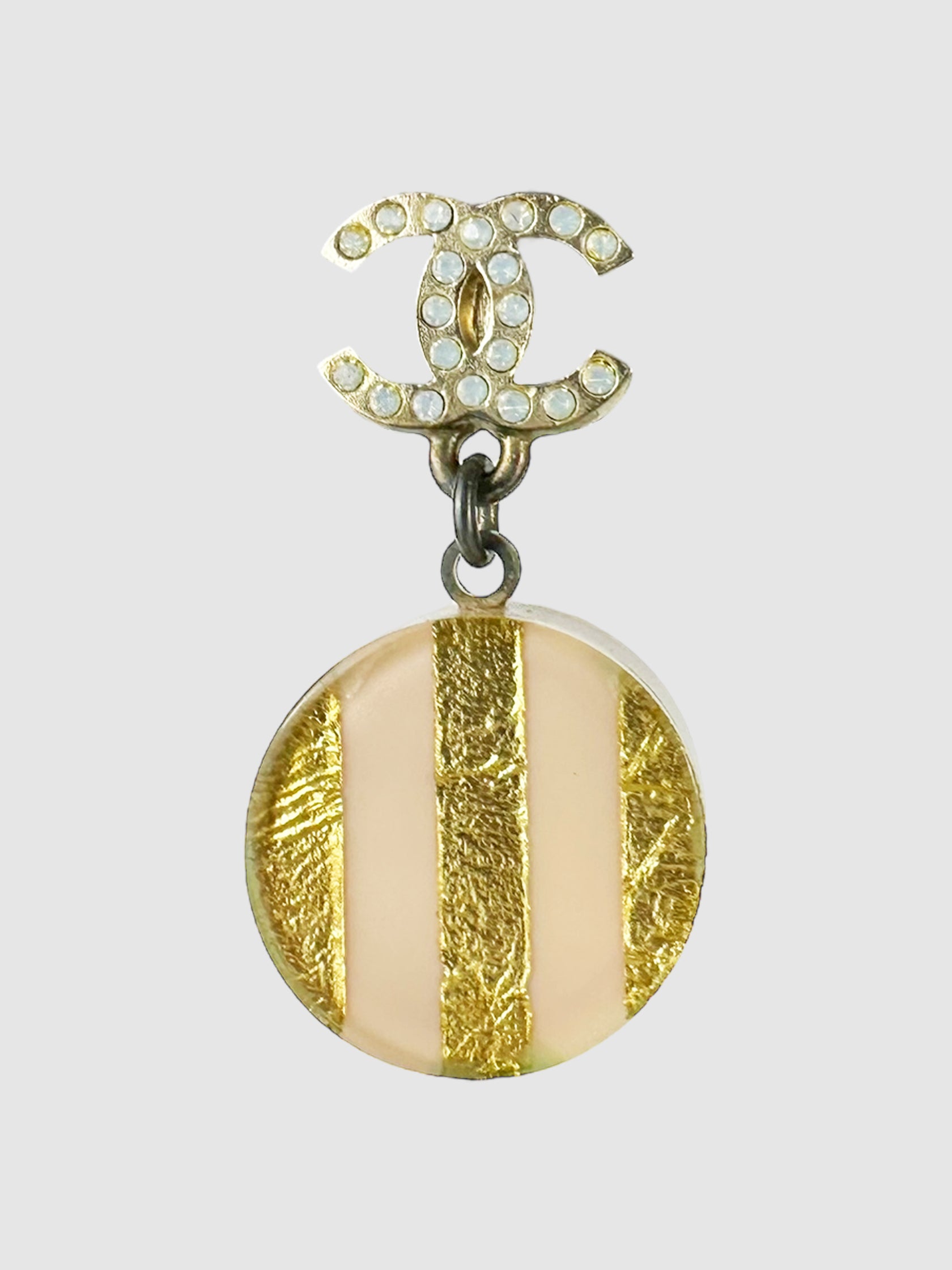 2013 CC Striped Earrings