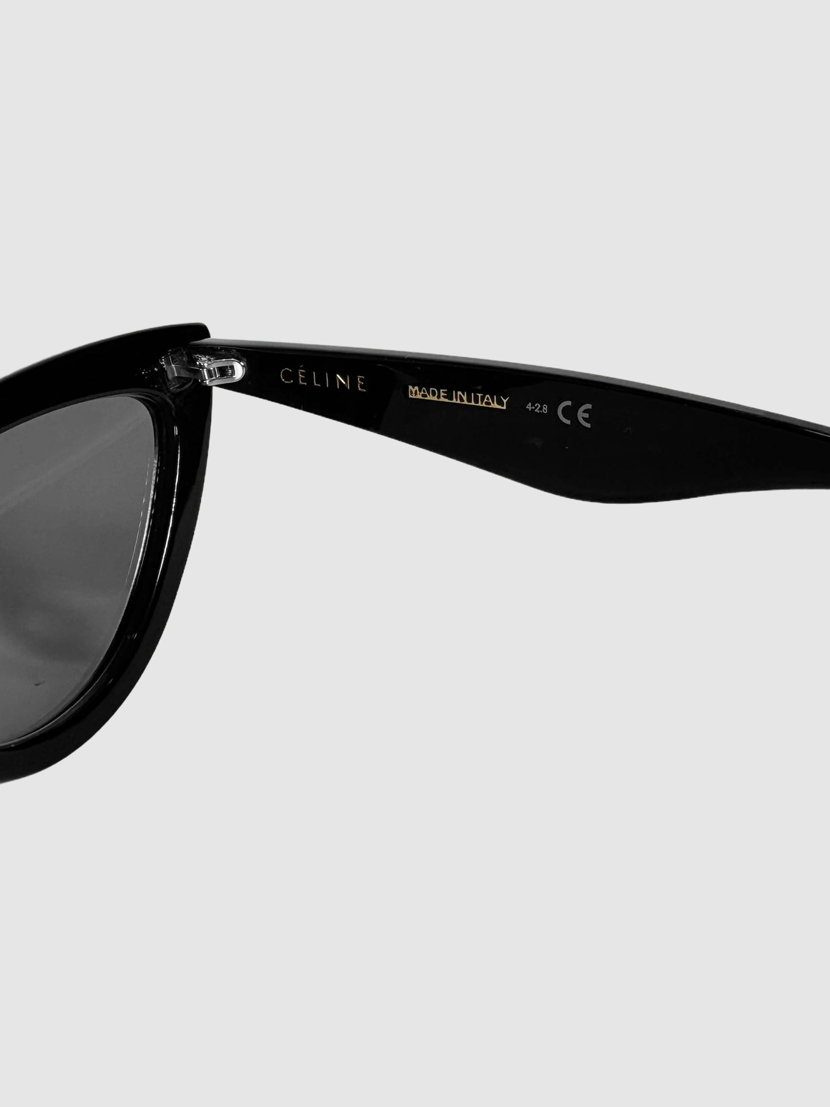 Reflective Cat Eye Sunglasses