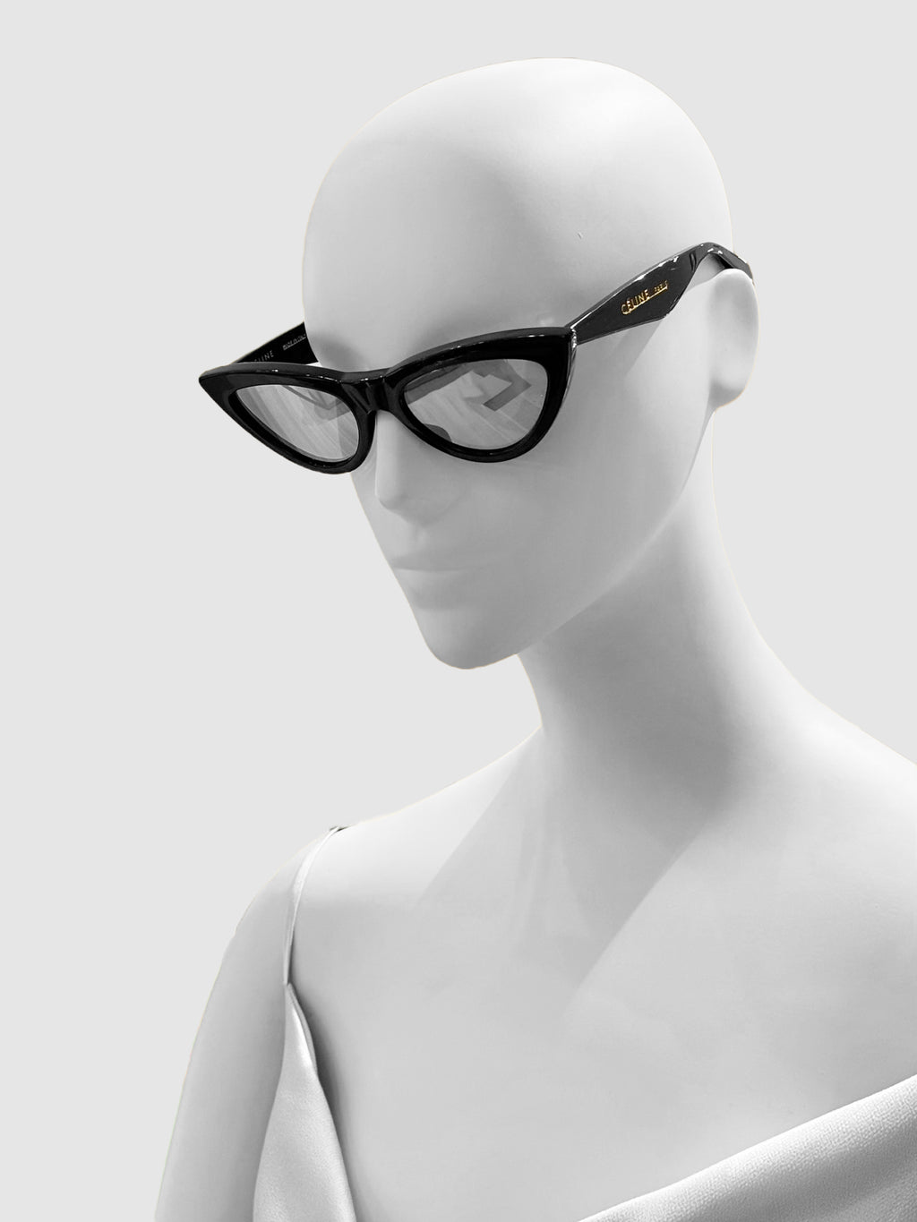 Reflective Cat Eye Sunglasses