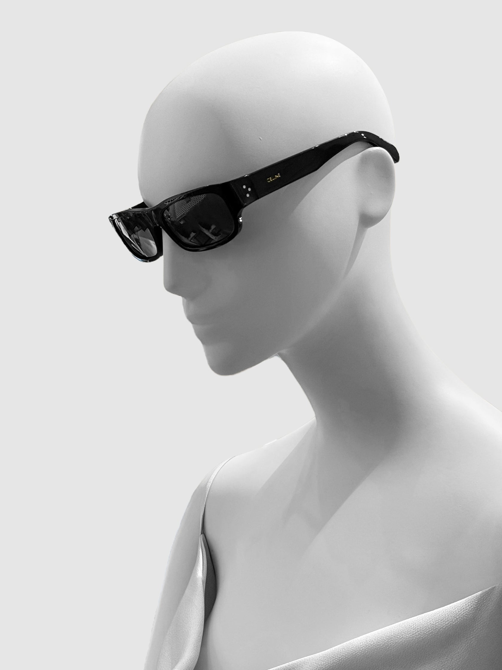 Tinted Rectangle Sunglasses