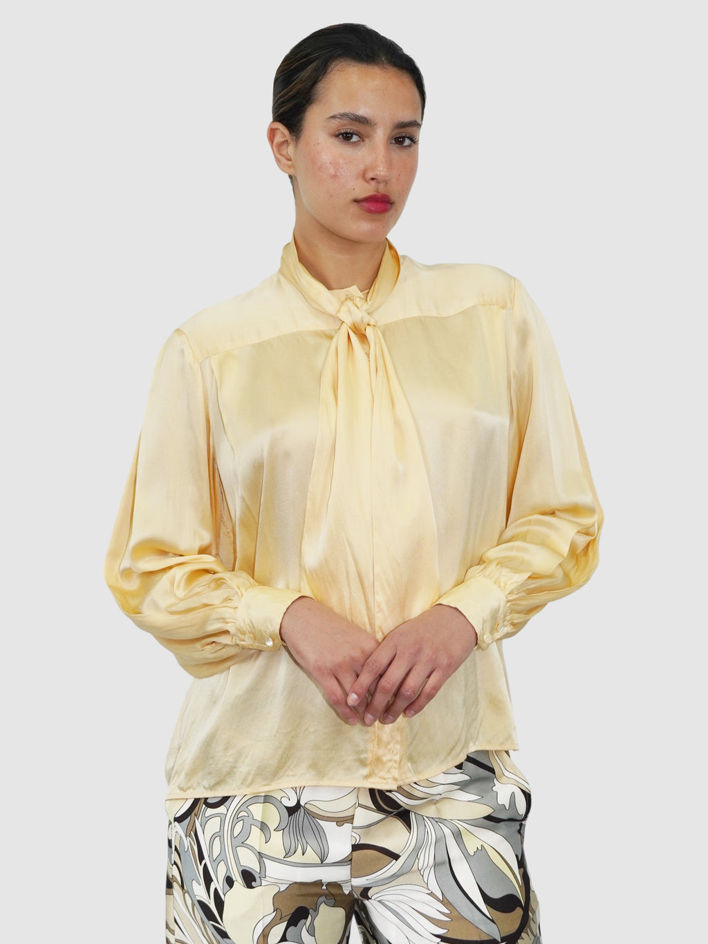 Tie-Neck Top