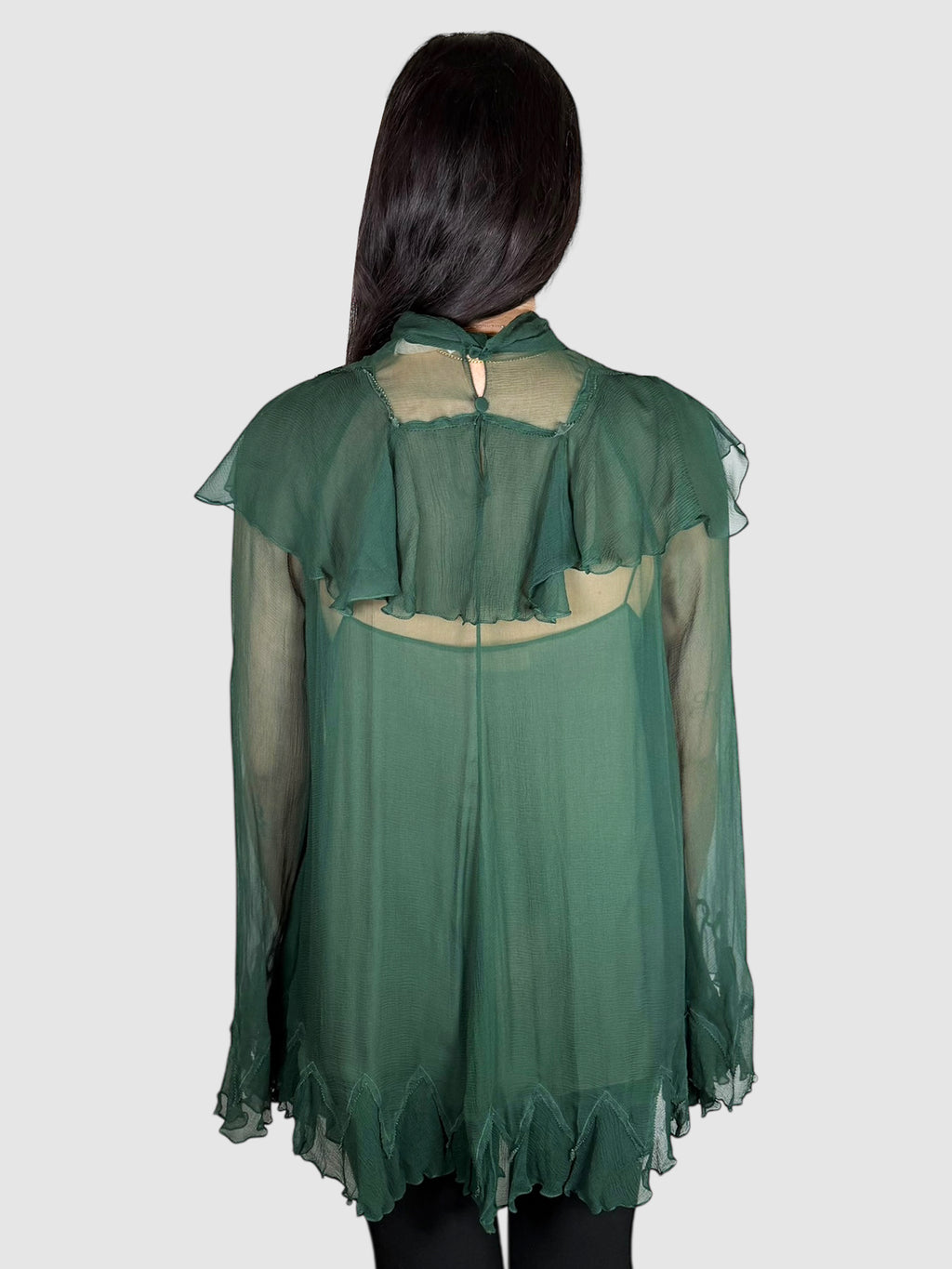 Sheer Flowy Top