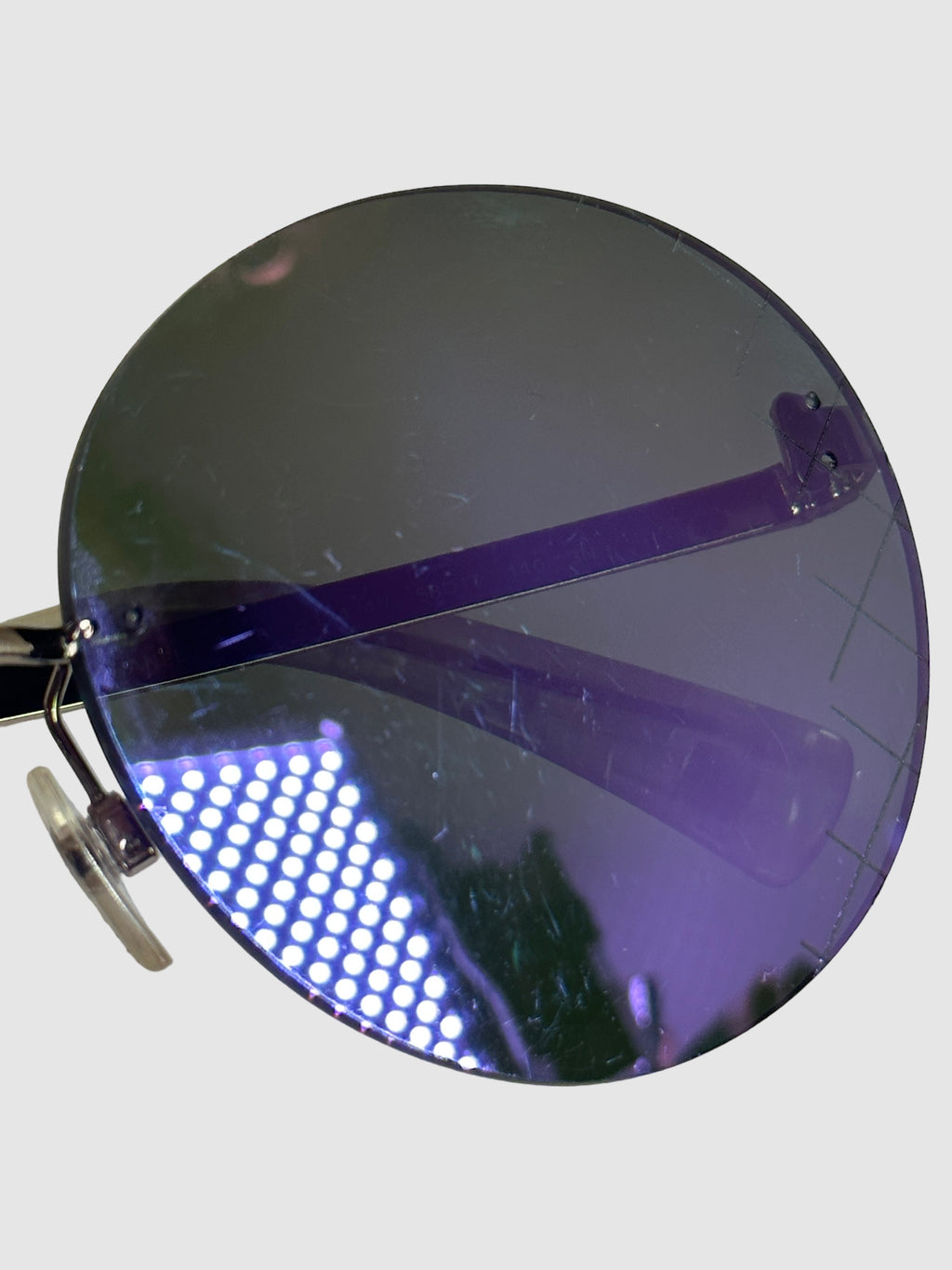 Round Quilted Sunglasses