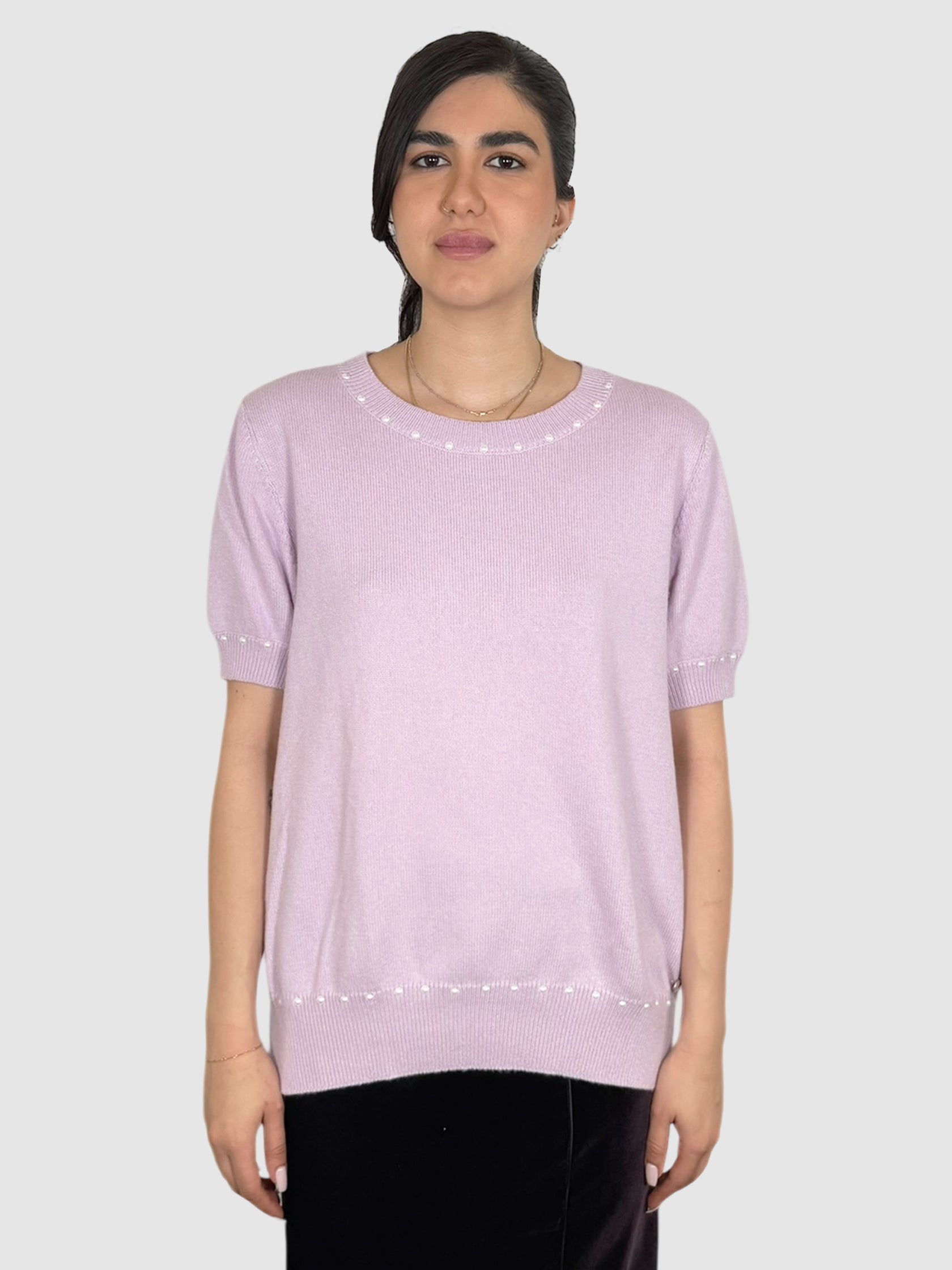 Pearl Cashmere Sweater