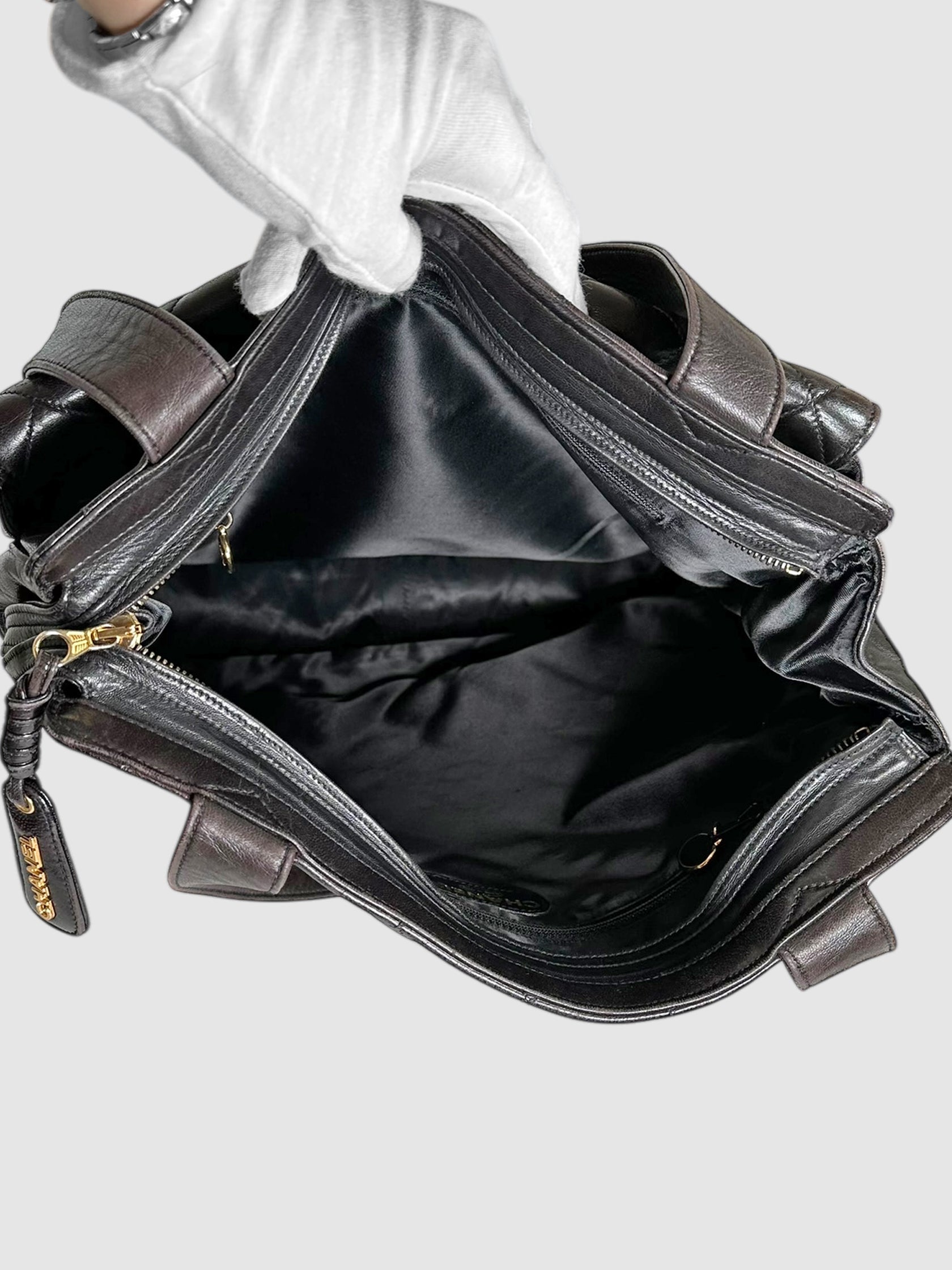 Quilted Lambskin CC Tote