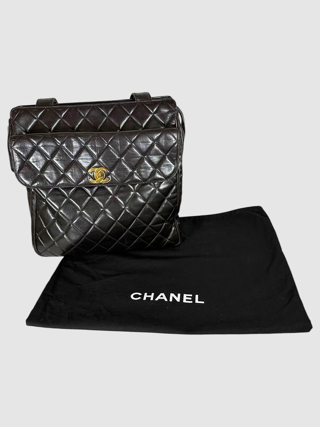 Quilted Lambskin CC Tote