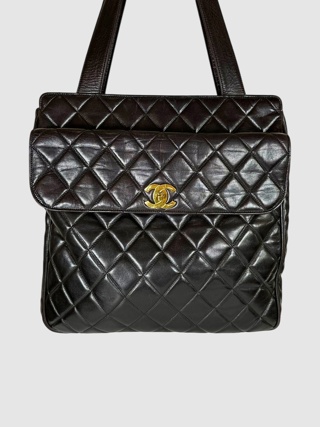 Quilted Lambskin CC Tote
