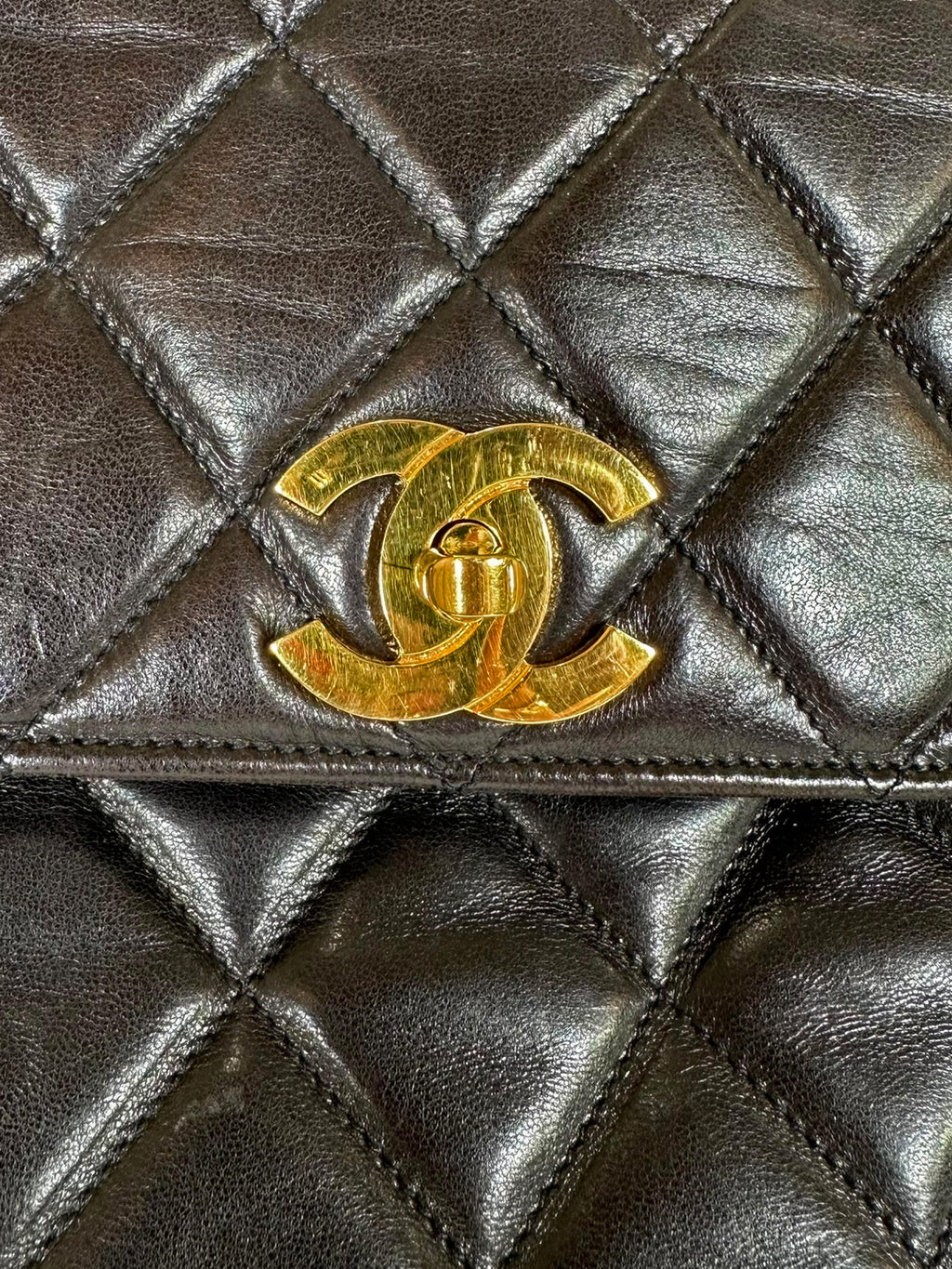 Quilted Lambskin CC Tote