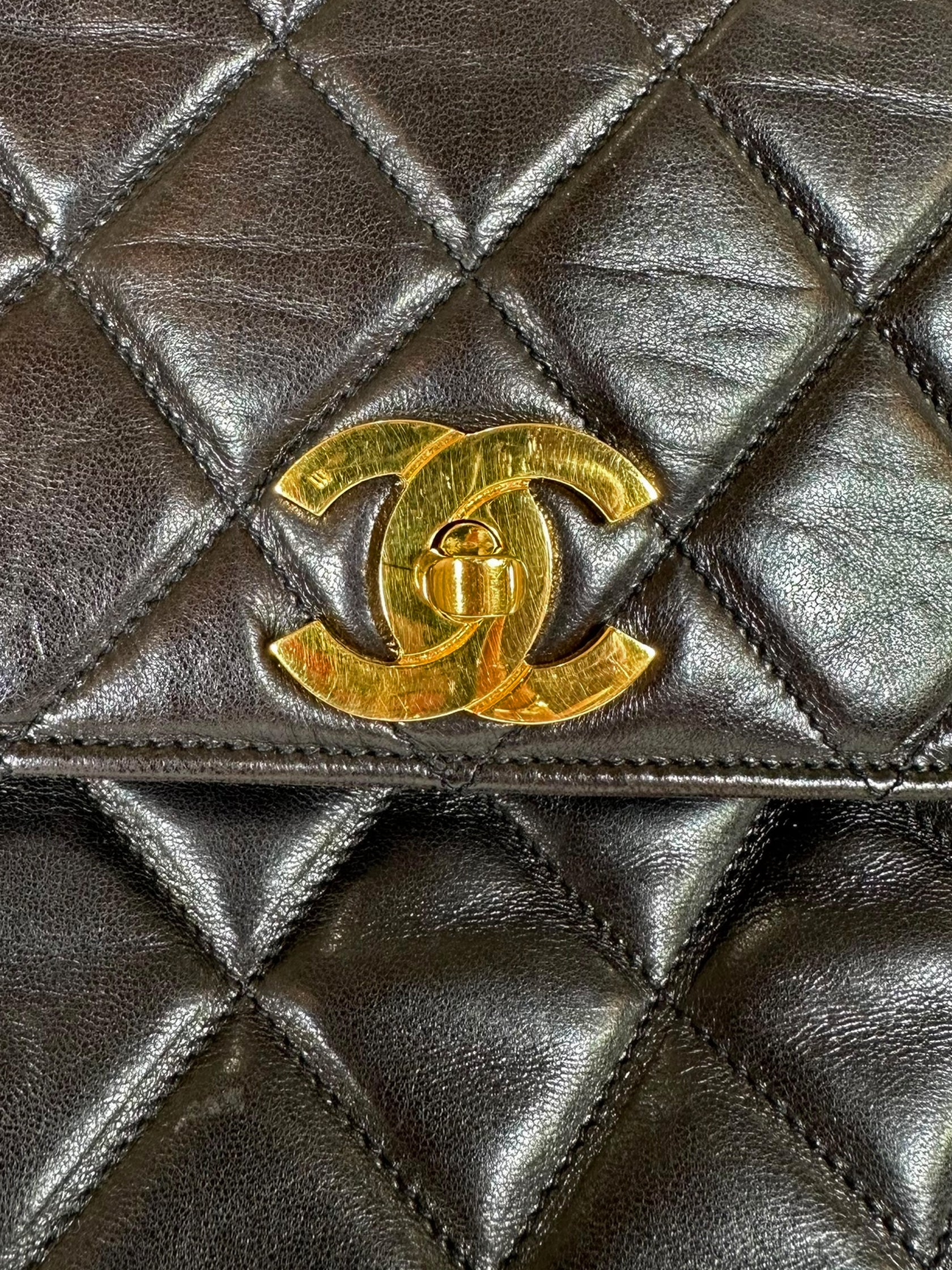 Quilted Lambskin CC Tote