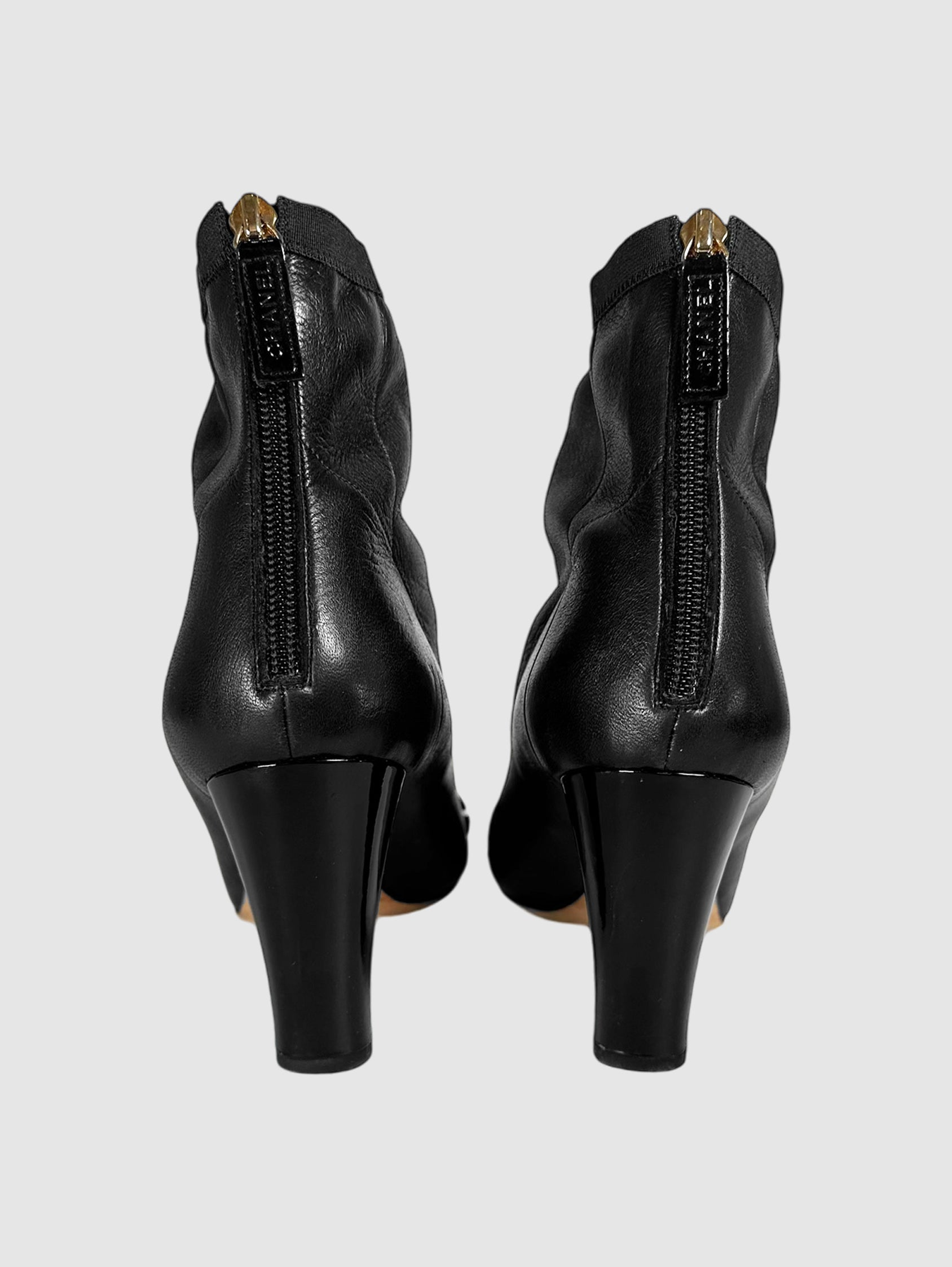 CC Logo Ankle Boots - Size 39