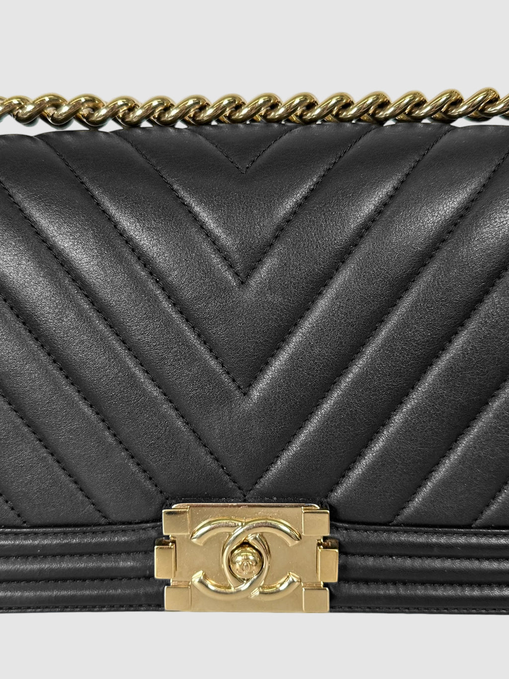 2016-2017 Medium Chevron Boy Bag