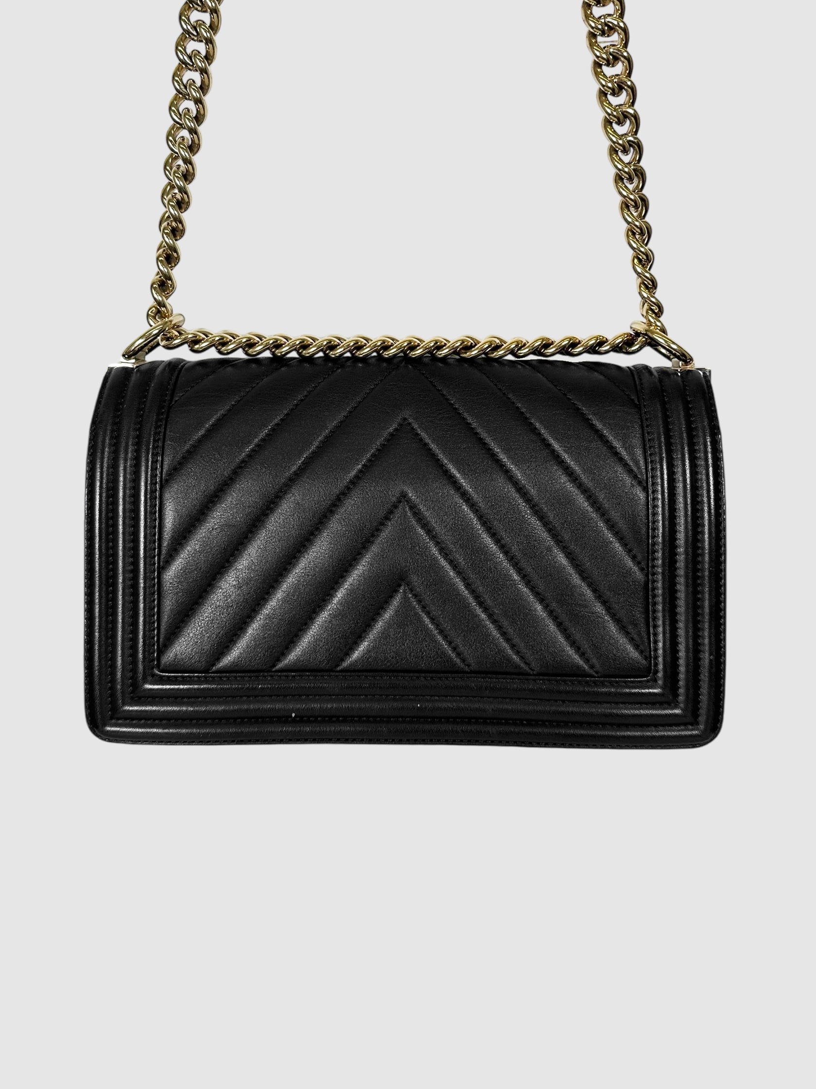 2016-2017 Medium Chevron Boy Bag