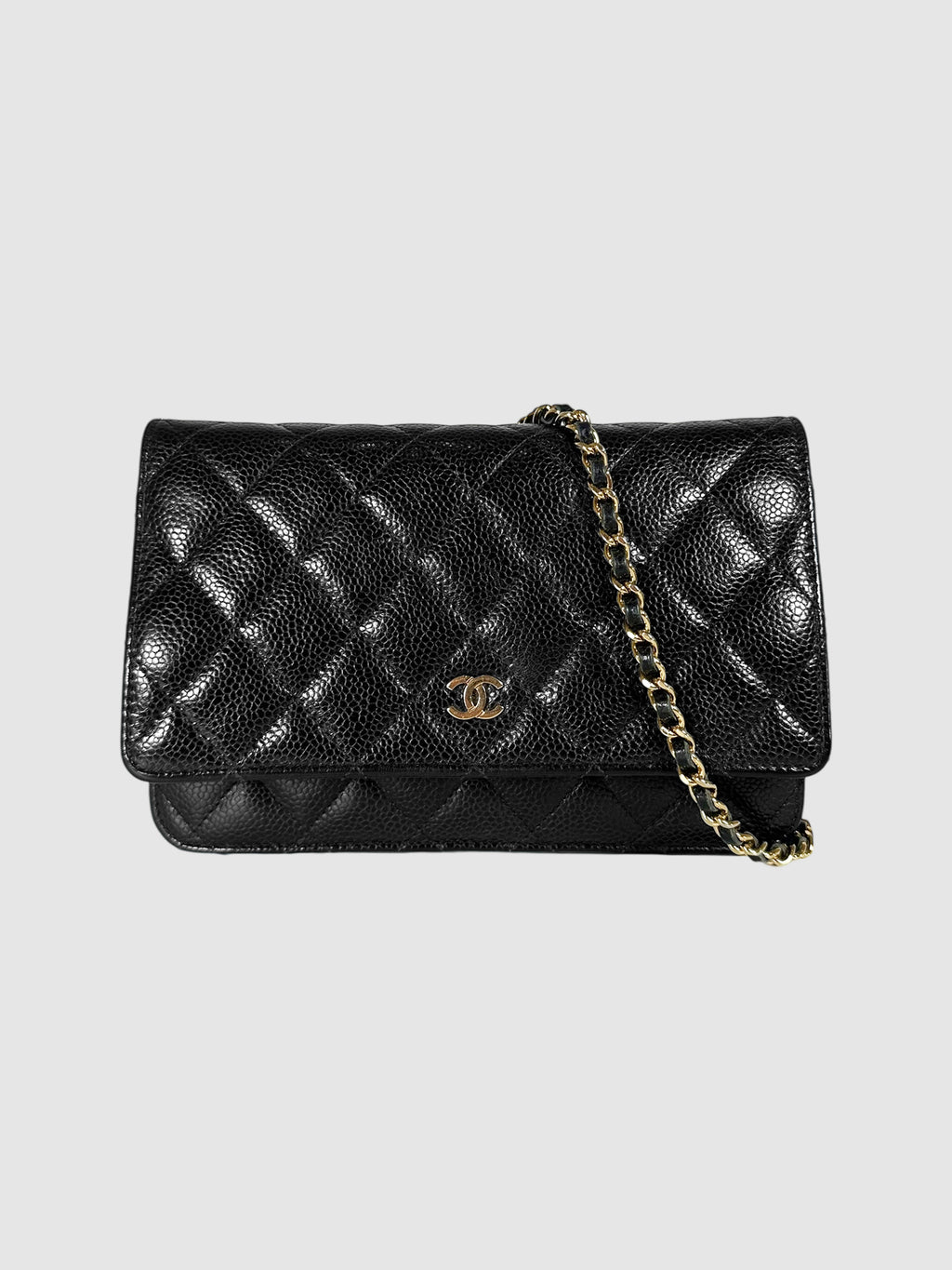 Quilted Classic Wallet on Chain