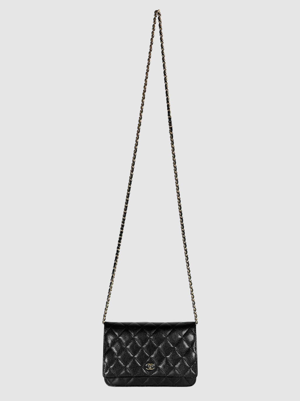 Quilted Classic Wallet on Chain