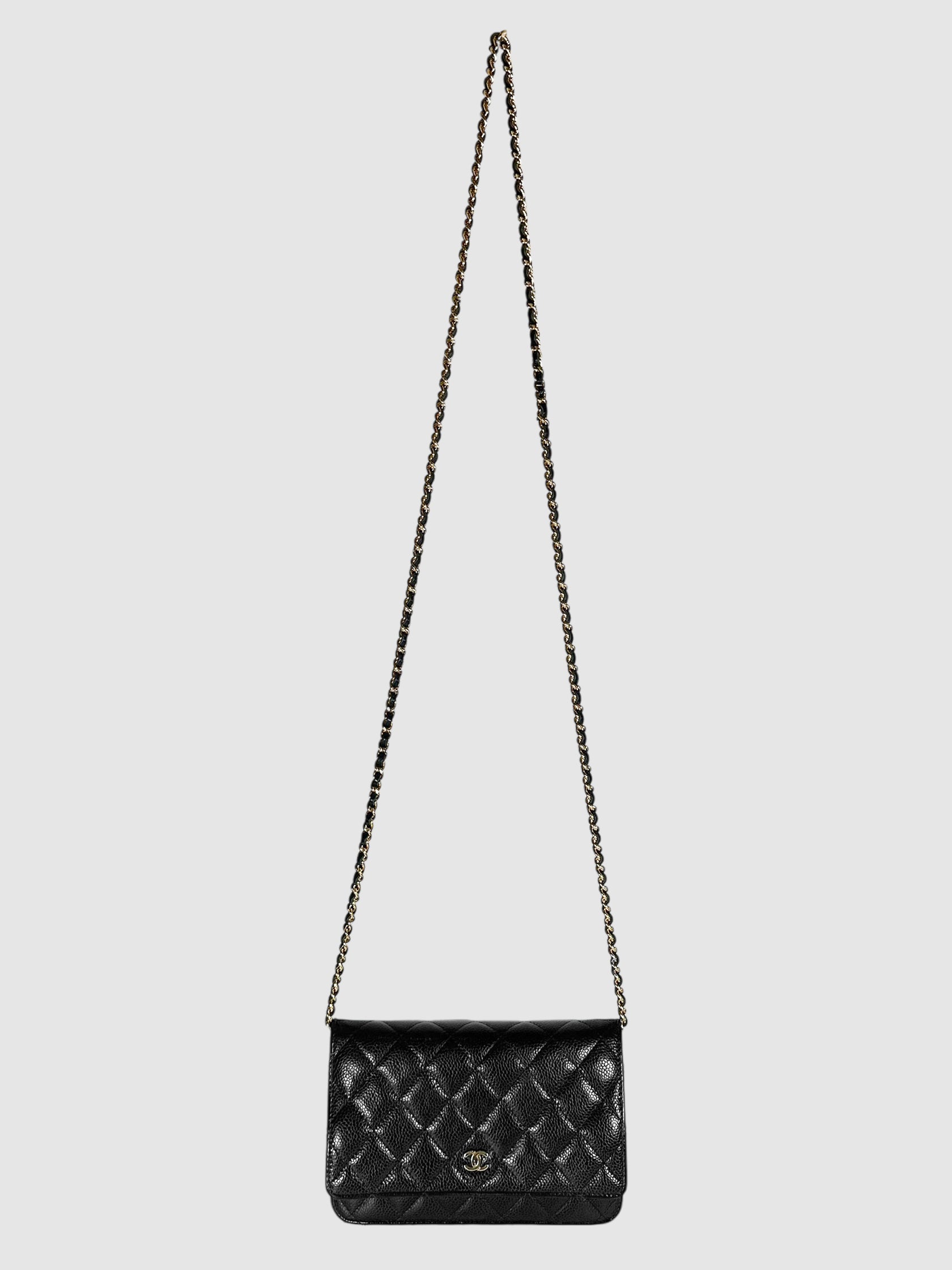 Quilted Classic Wallet on Chain