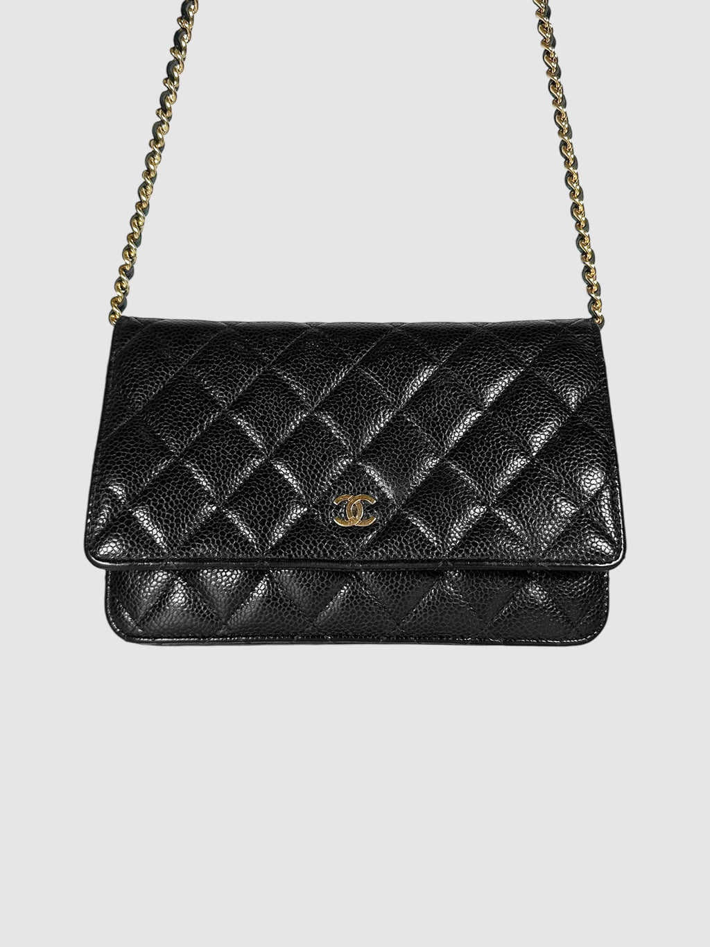 Quilted Classic Wallet on Chain