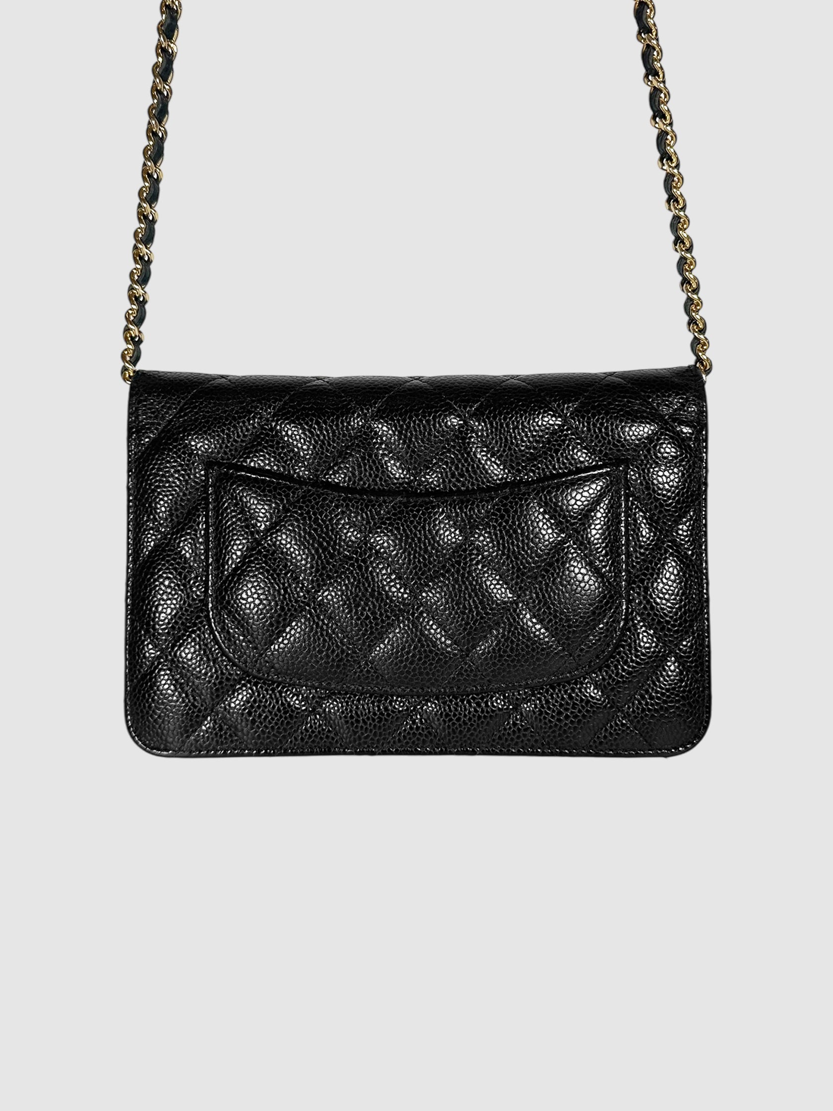 Quilted Classic Wallet on Chain