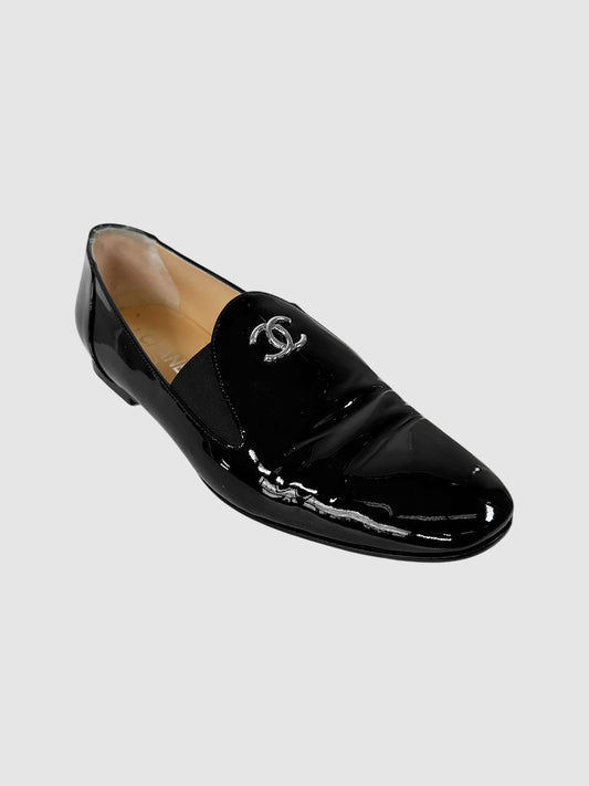 Interlocking CC Logo Loafers - Size 39.5