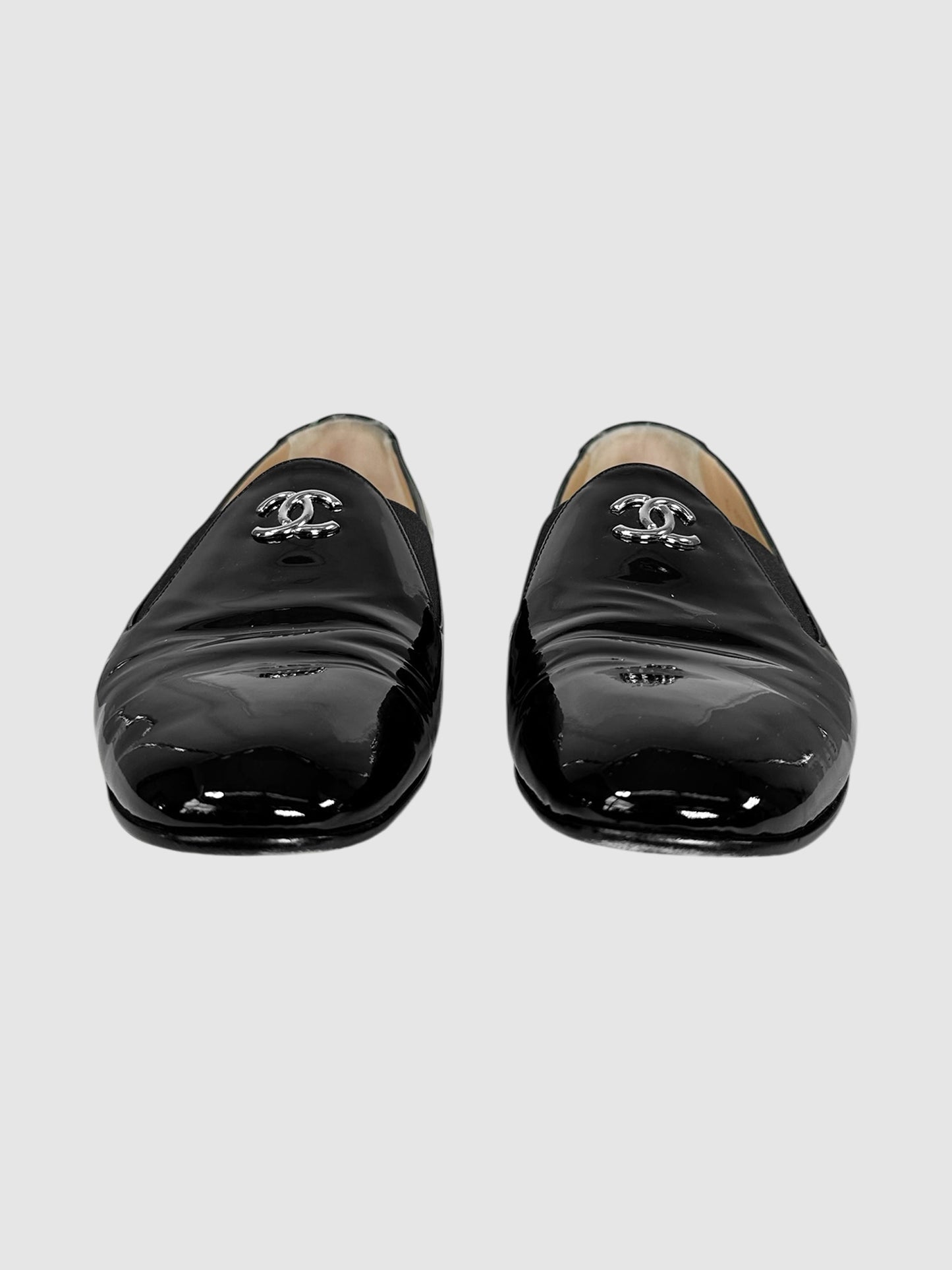 Interlocking CC Logo Loafers - Size 39.5