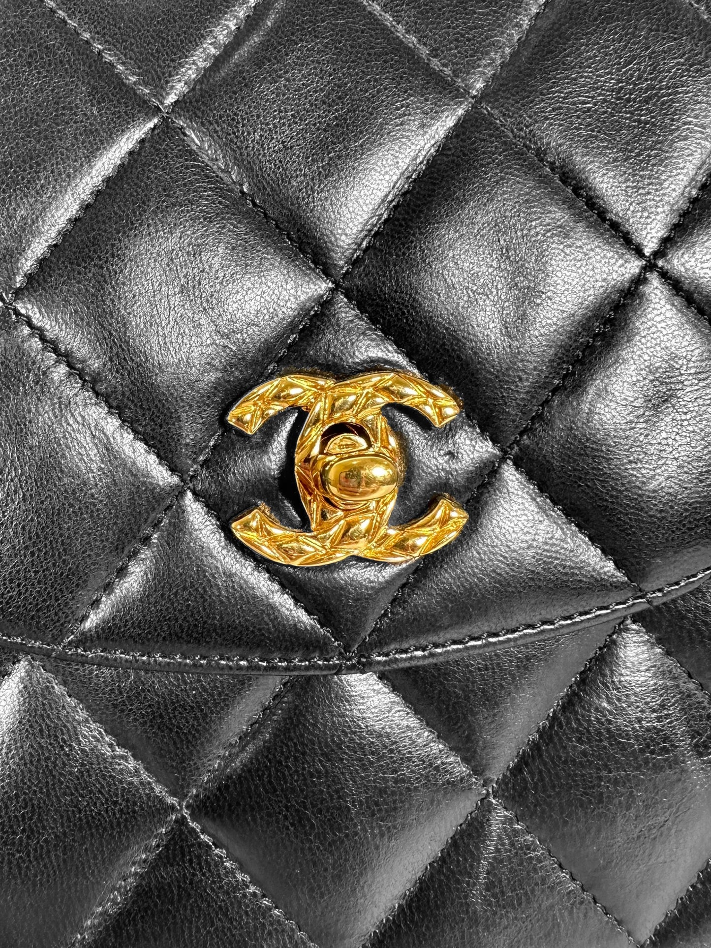 1993 Quilted Bijoux Chain Flap Bag