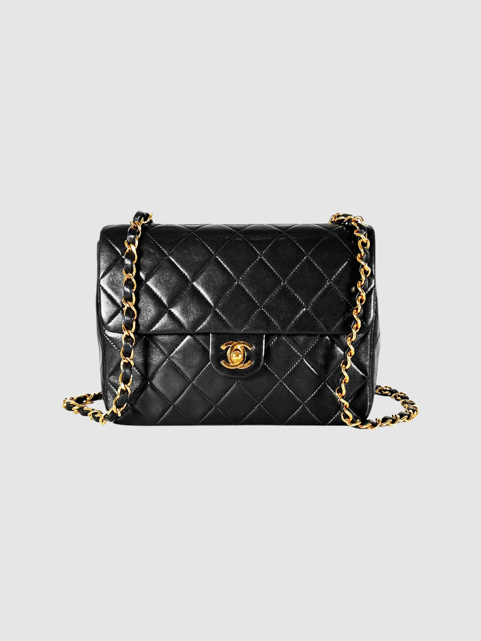 2015-2016 Quilted Coco Mark Flap Bag