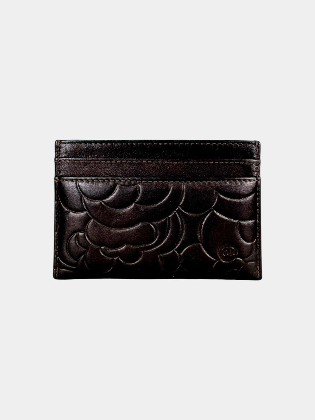 2013-2014 Camellia Embossed Card Holder