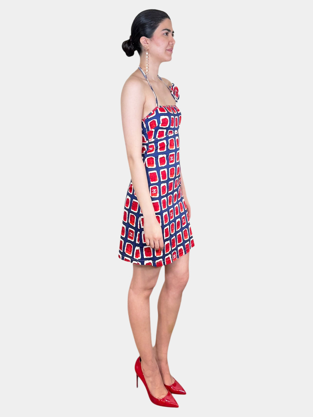 2001 Halter Mini Dress