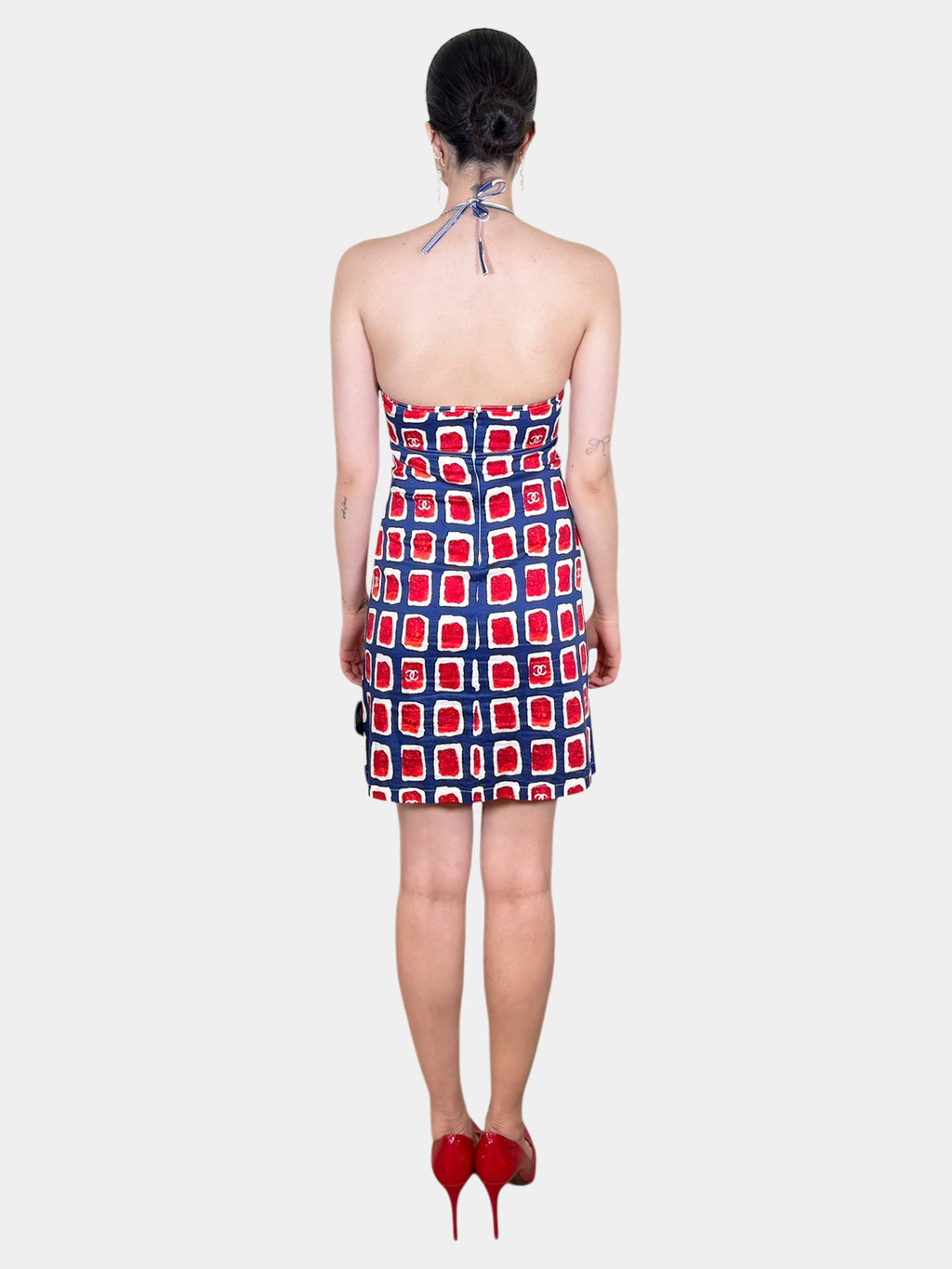 2001 Halter Mini Dress