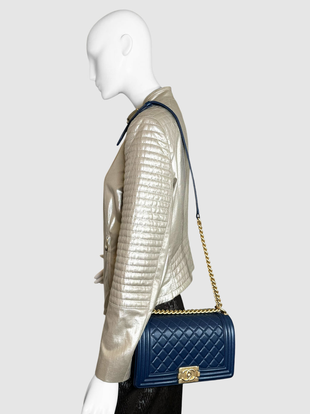 2017 Medium Quilted Boy Bag