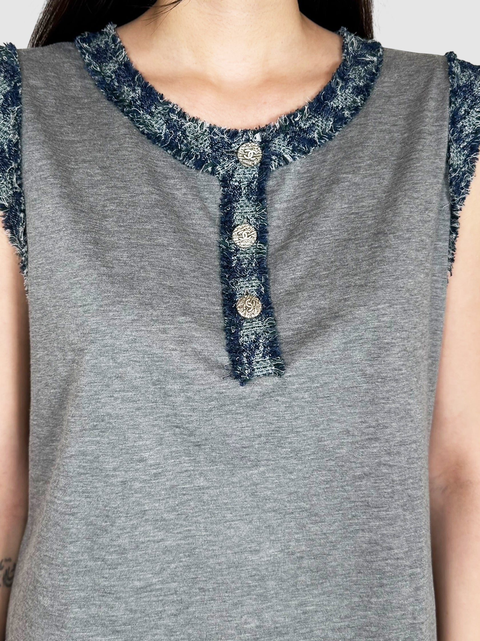 2014 Tweed Hem Top