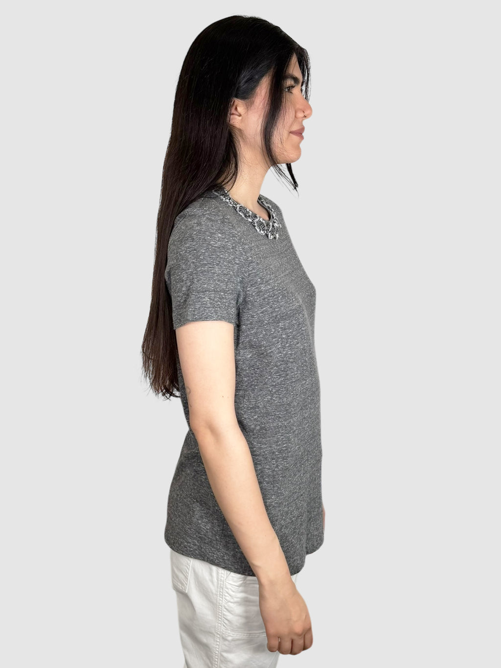 2013 Patch Collar Top